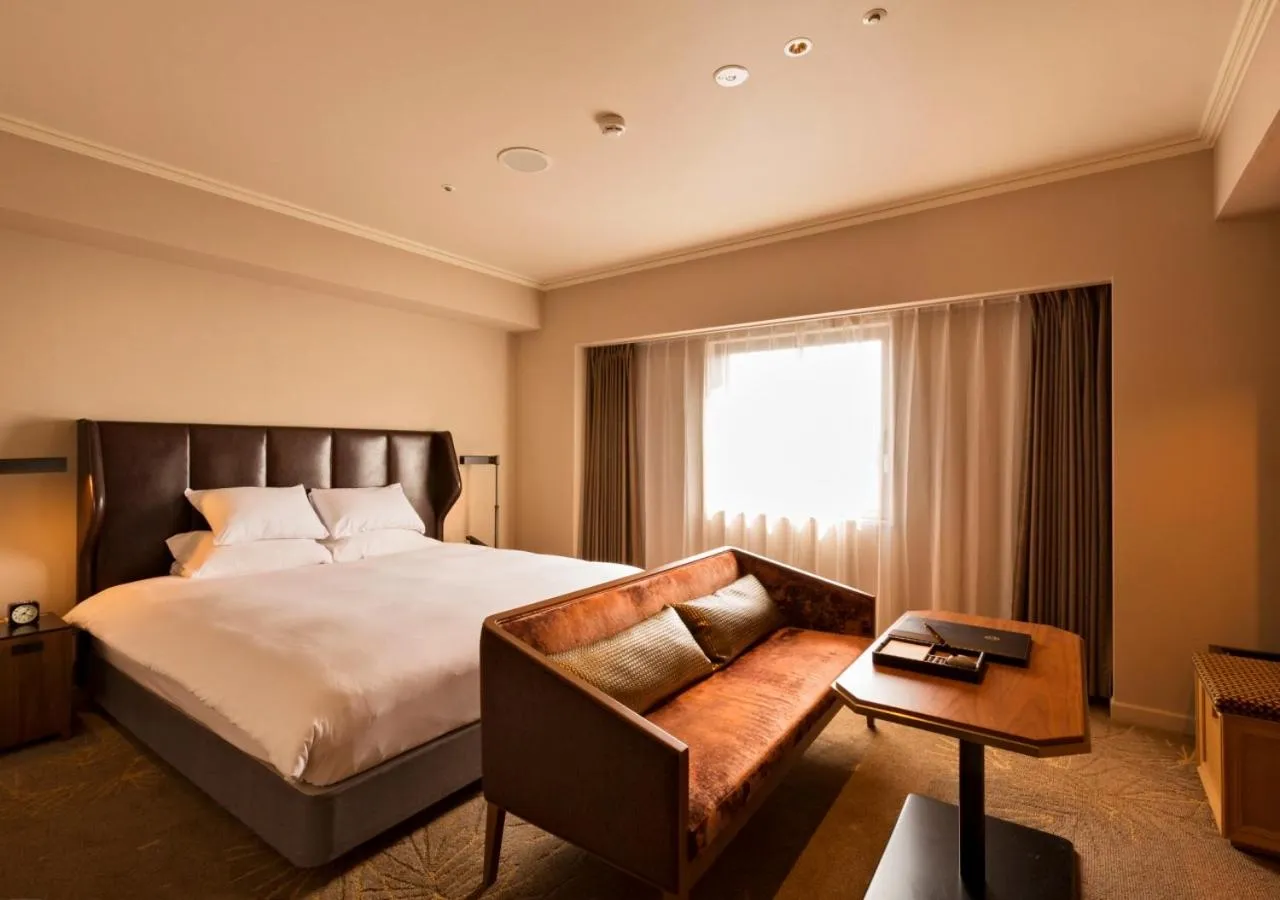 Bed in Royal Park Hotel Takamatsu