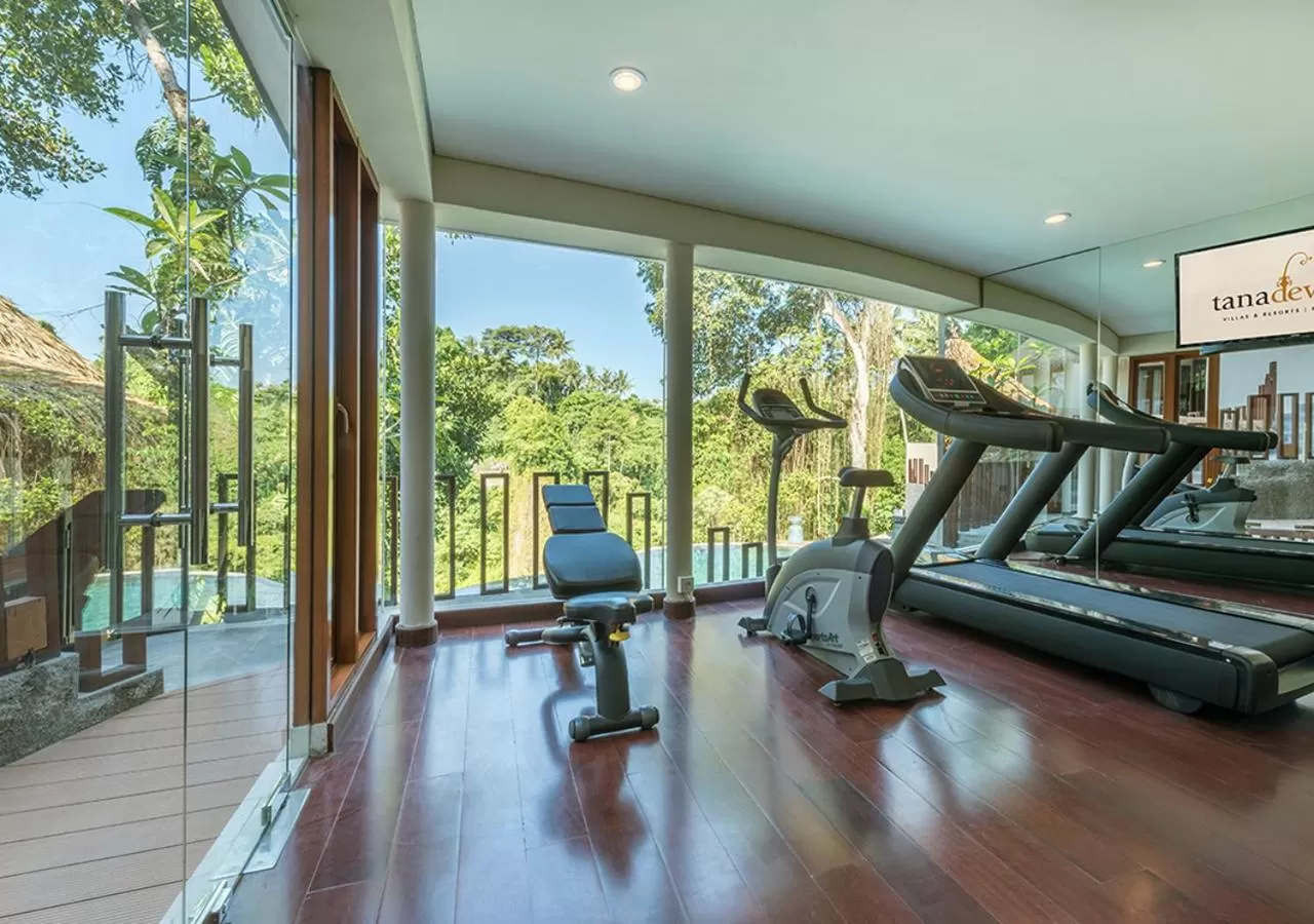 Fitness centre/facilities in tanadewa Resort Ubud Bali by Cross Collection