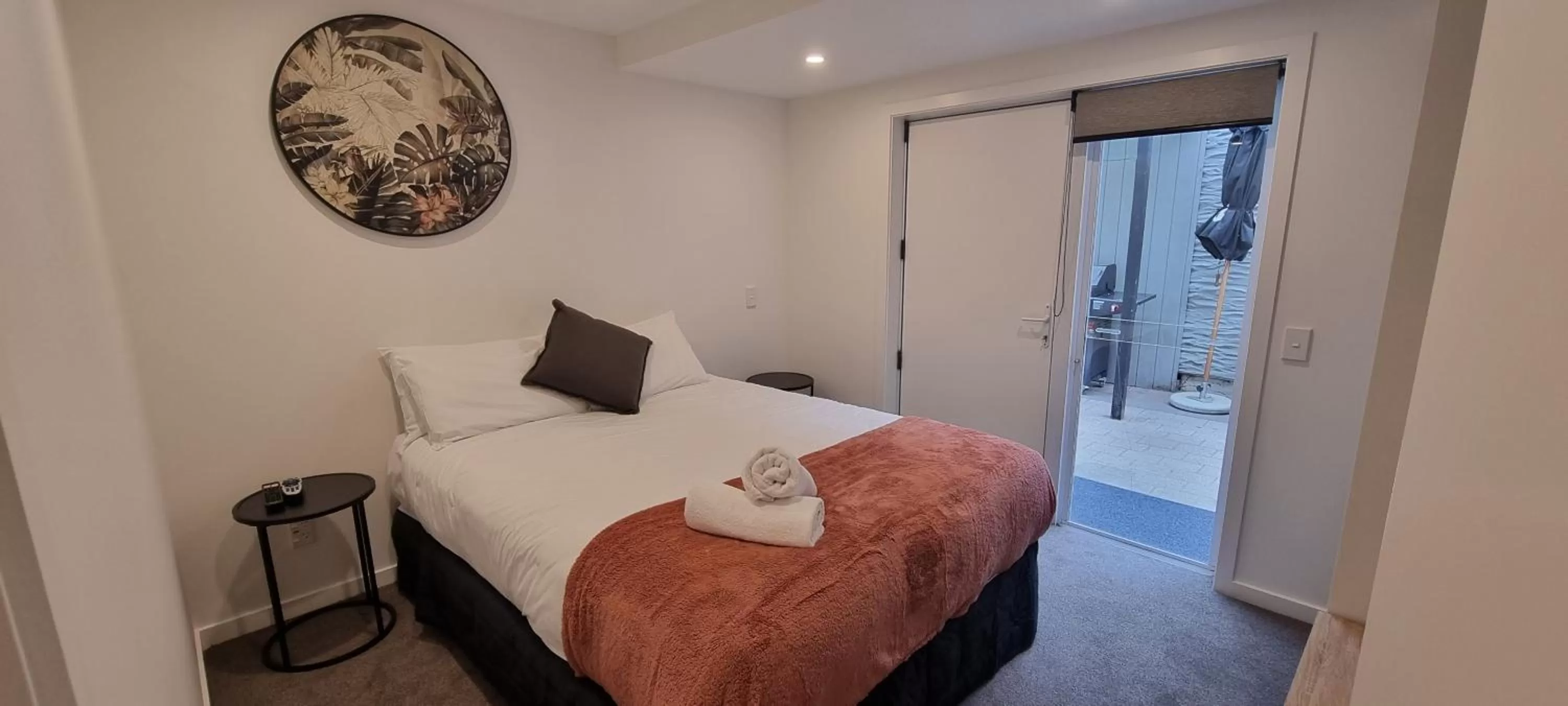 Bed in New Orleans Hotel