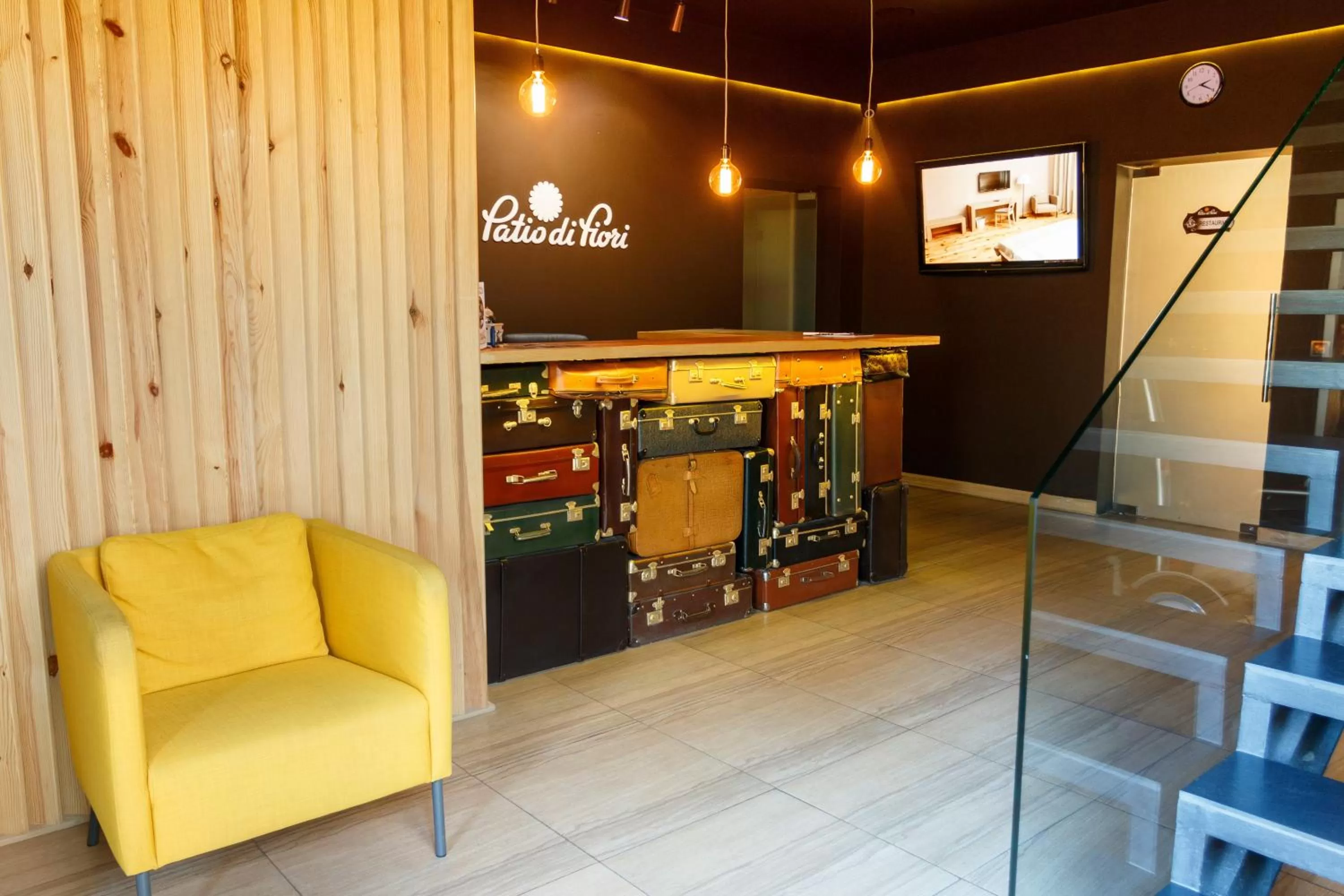 Lobby or reception in Patio di Fiori