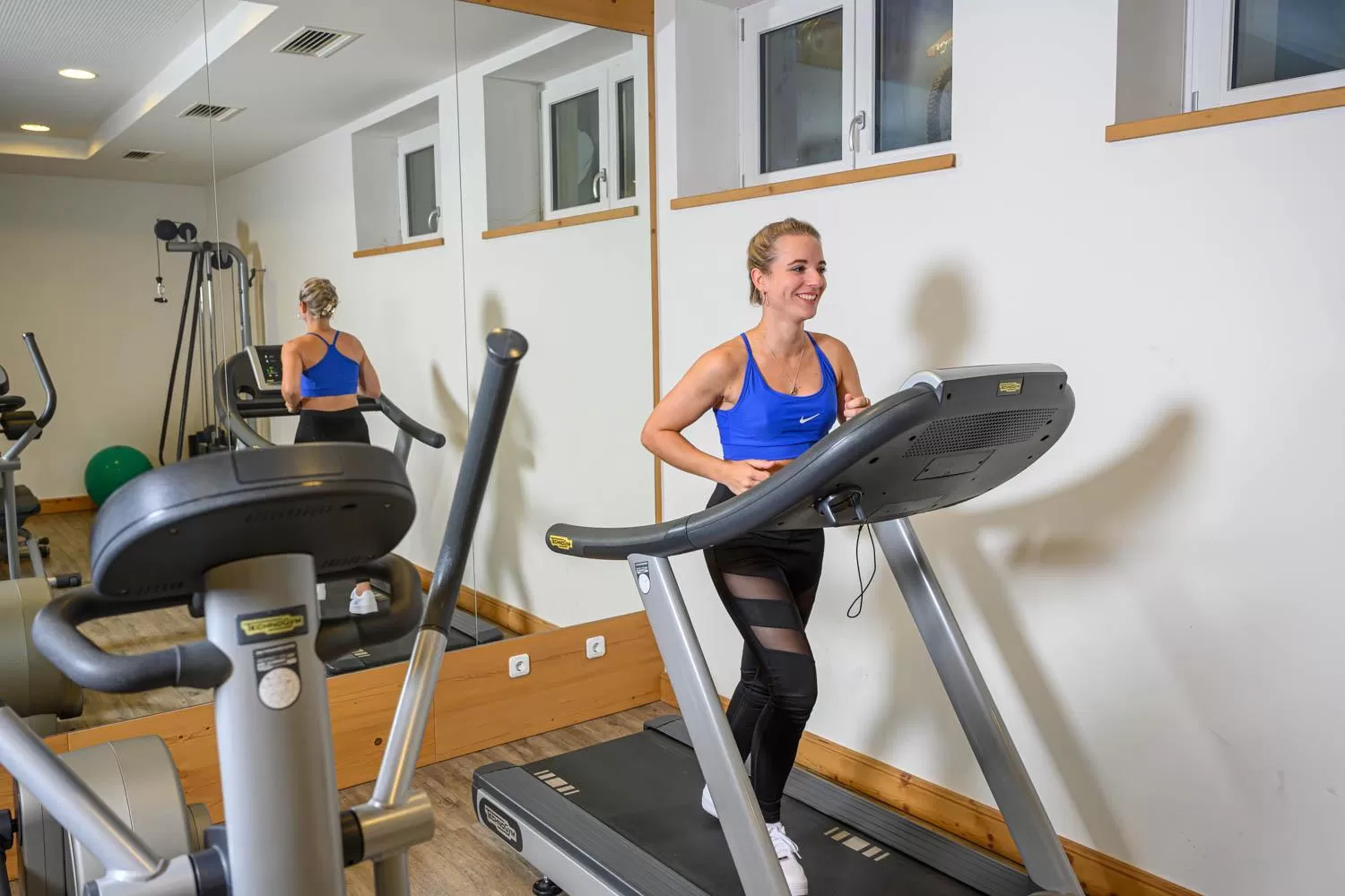 Fitness centre/facilities in Hotel Garni Melanie