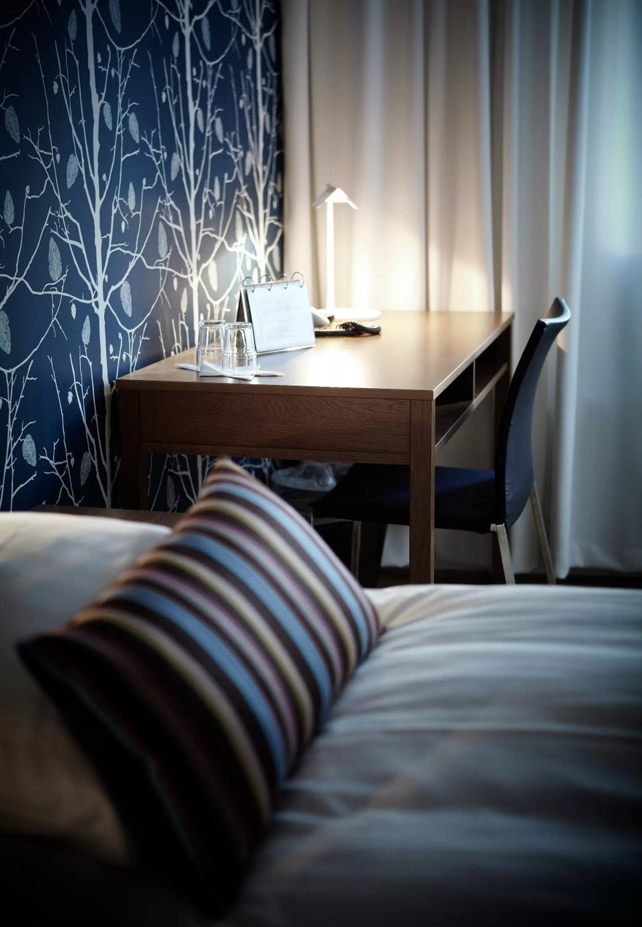 Bed in Hotell Conrad