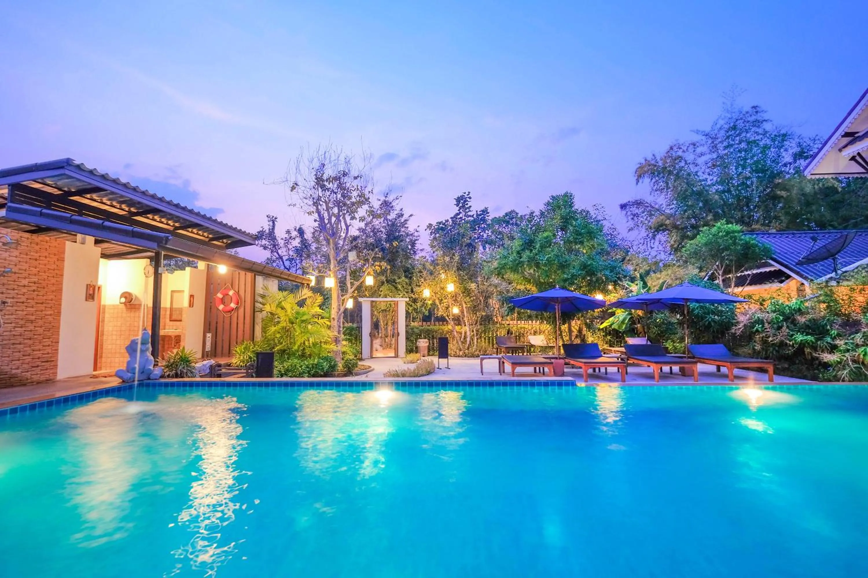 Swimming pool in Vieng Tawan Sukhothai Hotel