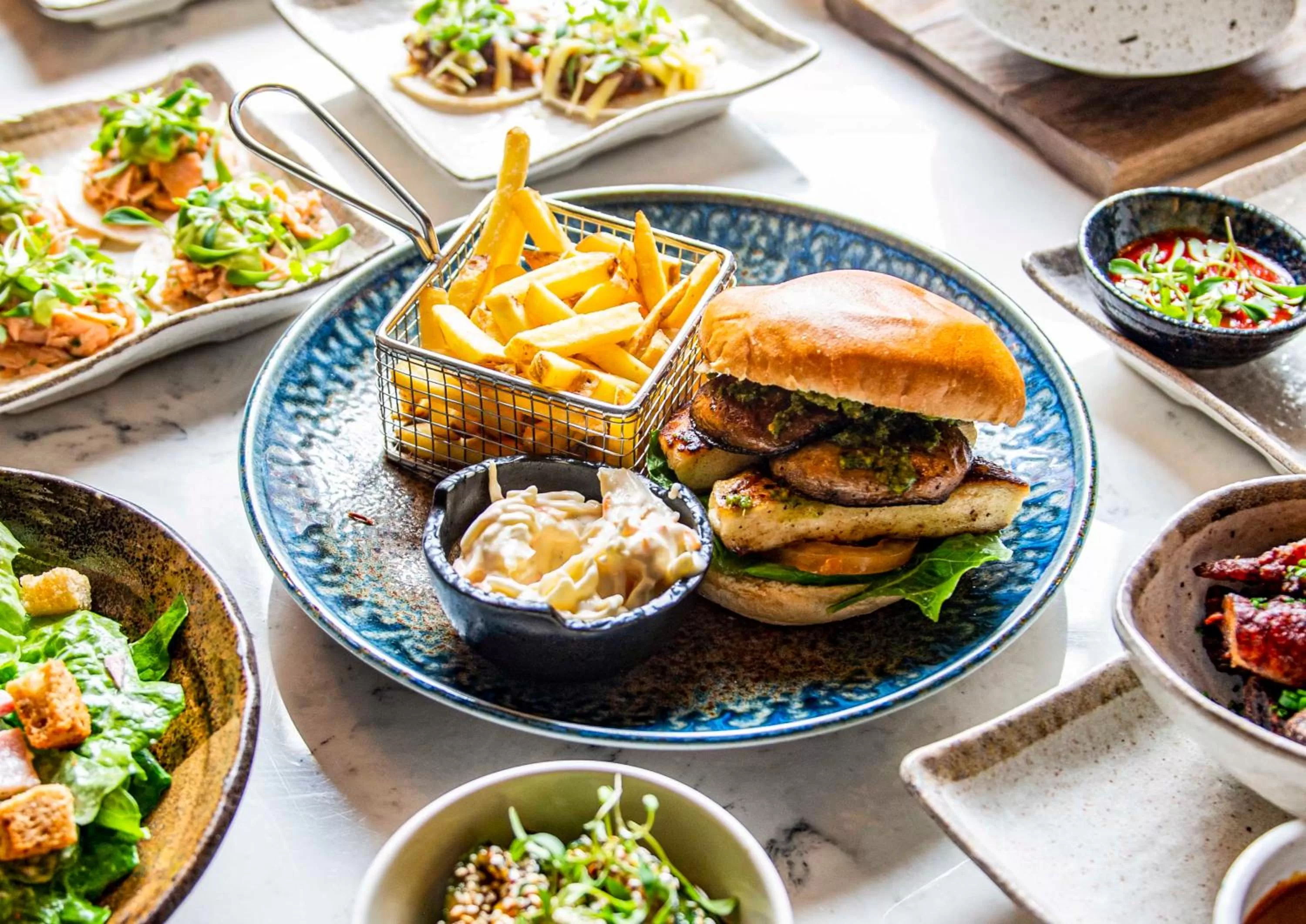 Dining area in Harpur's of Melbourne