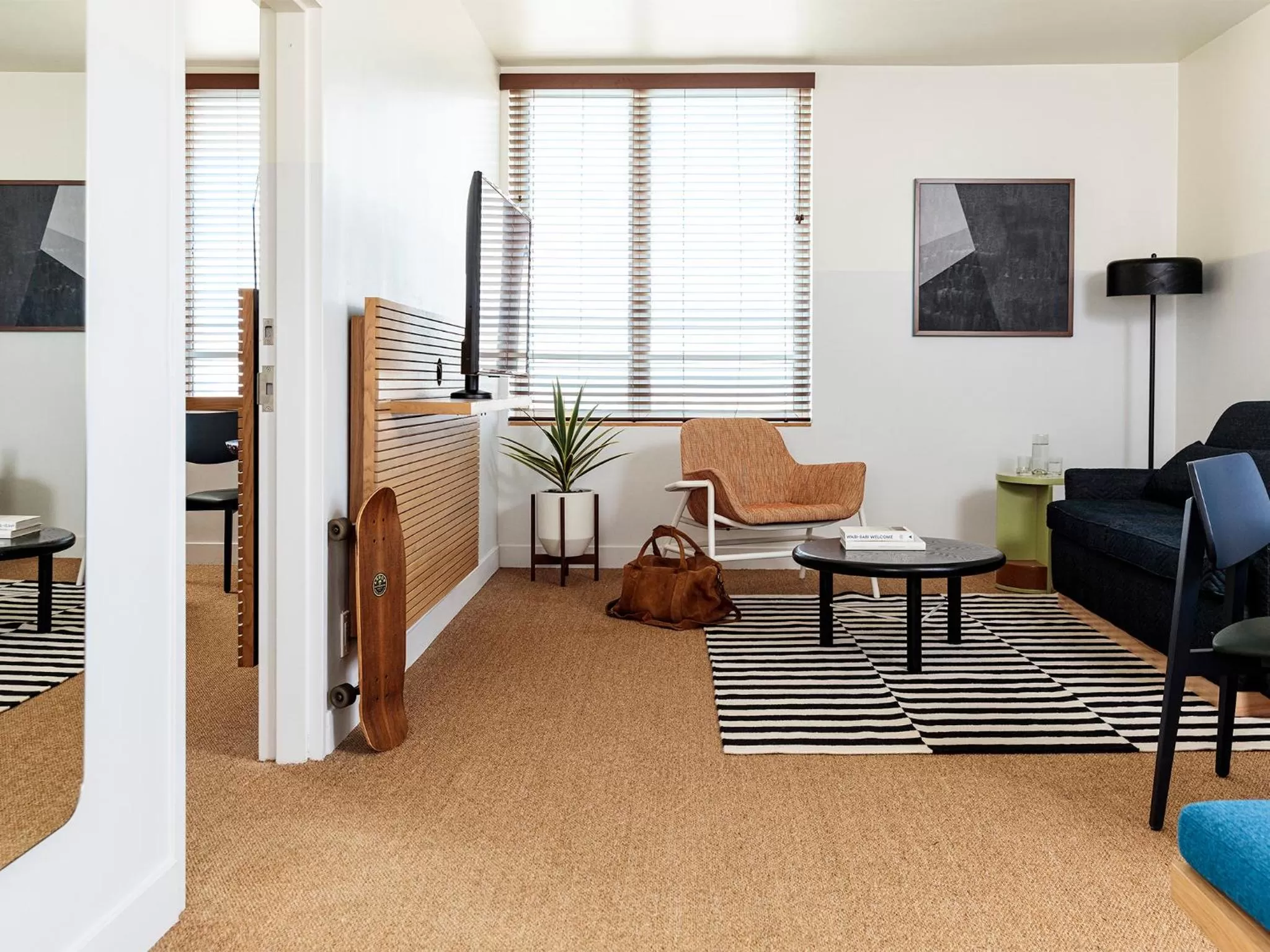 Living room in Hotel June West LA, a Member of Design Hotels