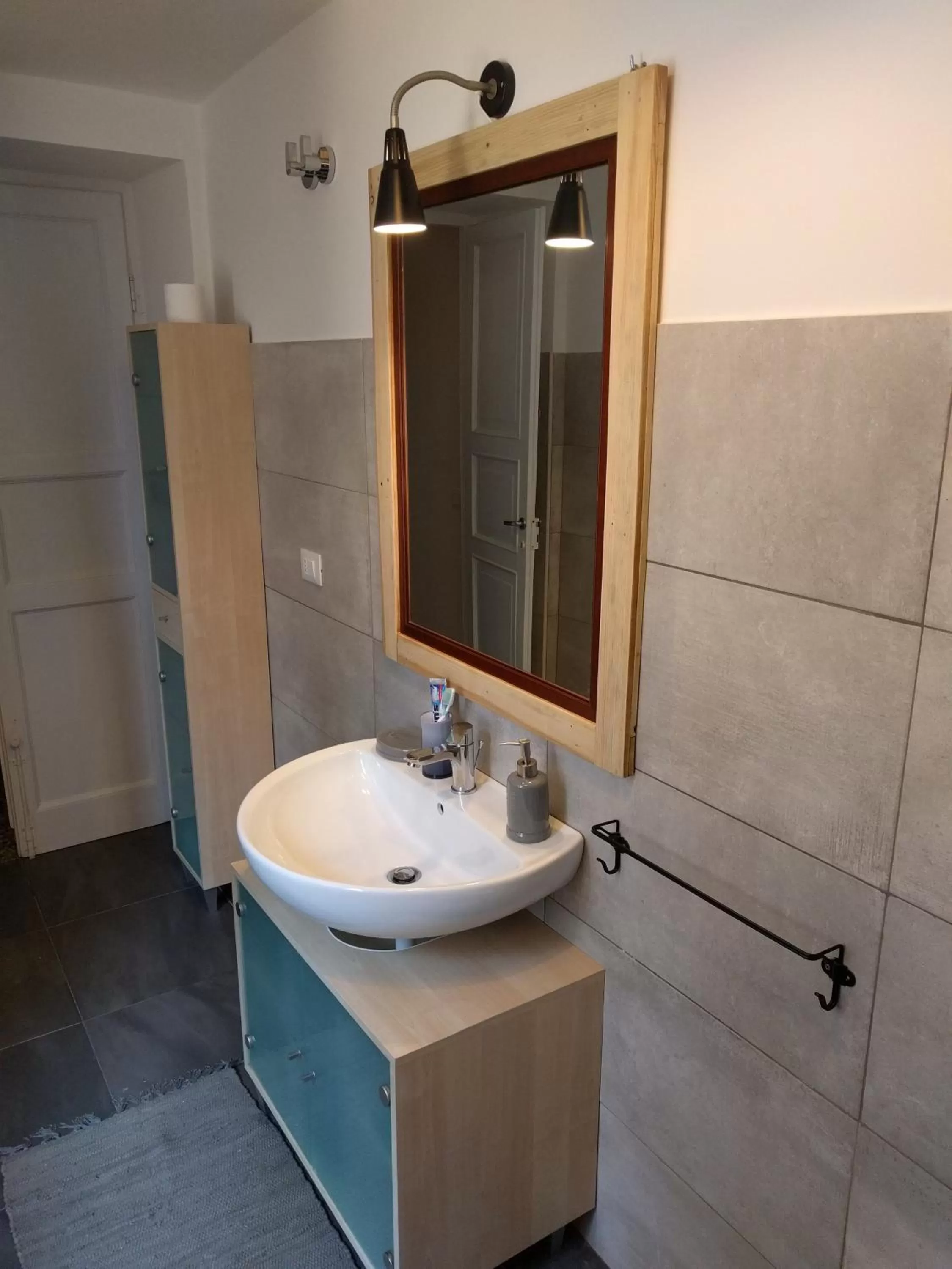 Bathroom in B&B Al Fronte del Porto