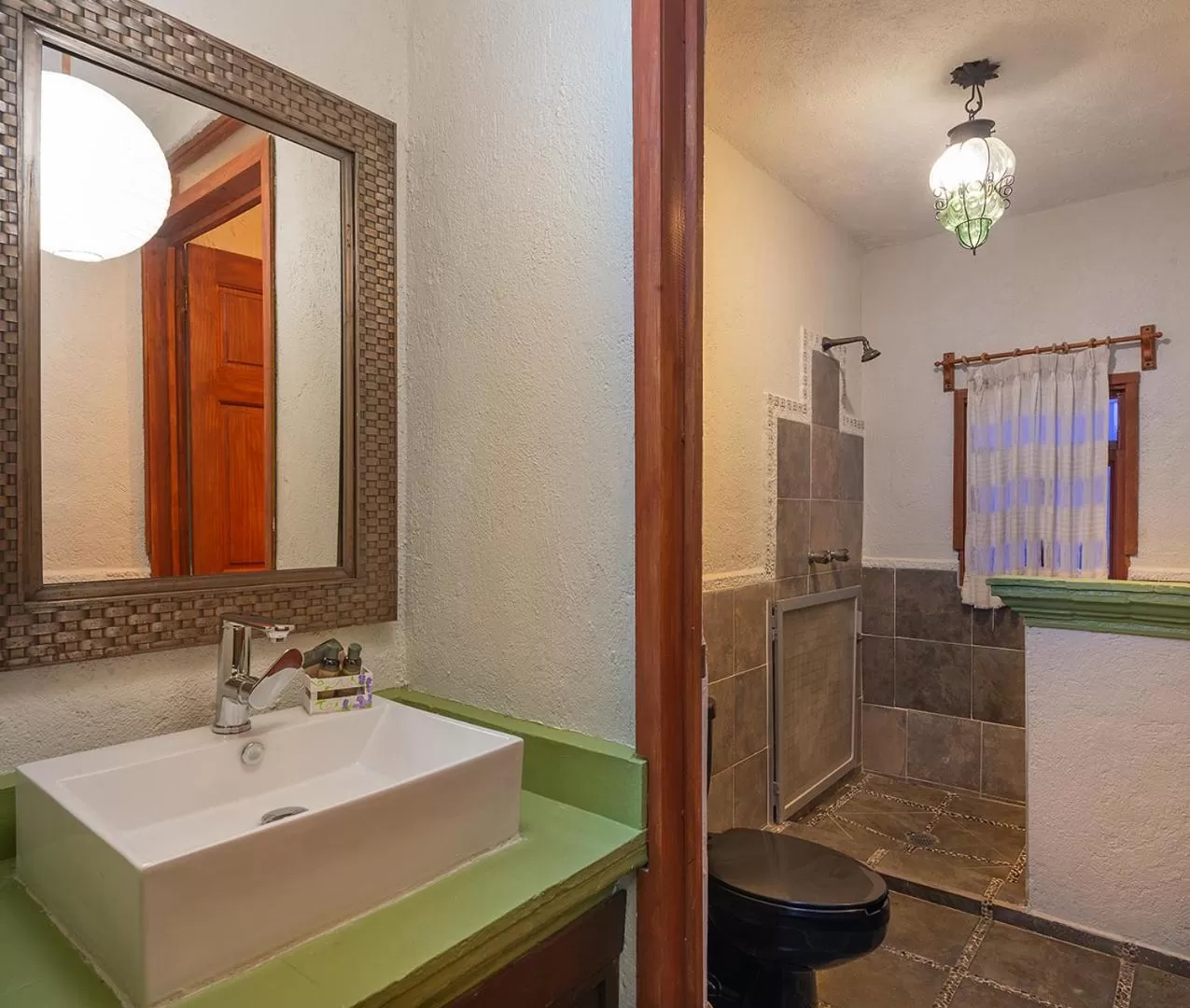 Bathroom in Eco Hotel Ixhi