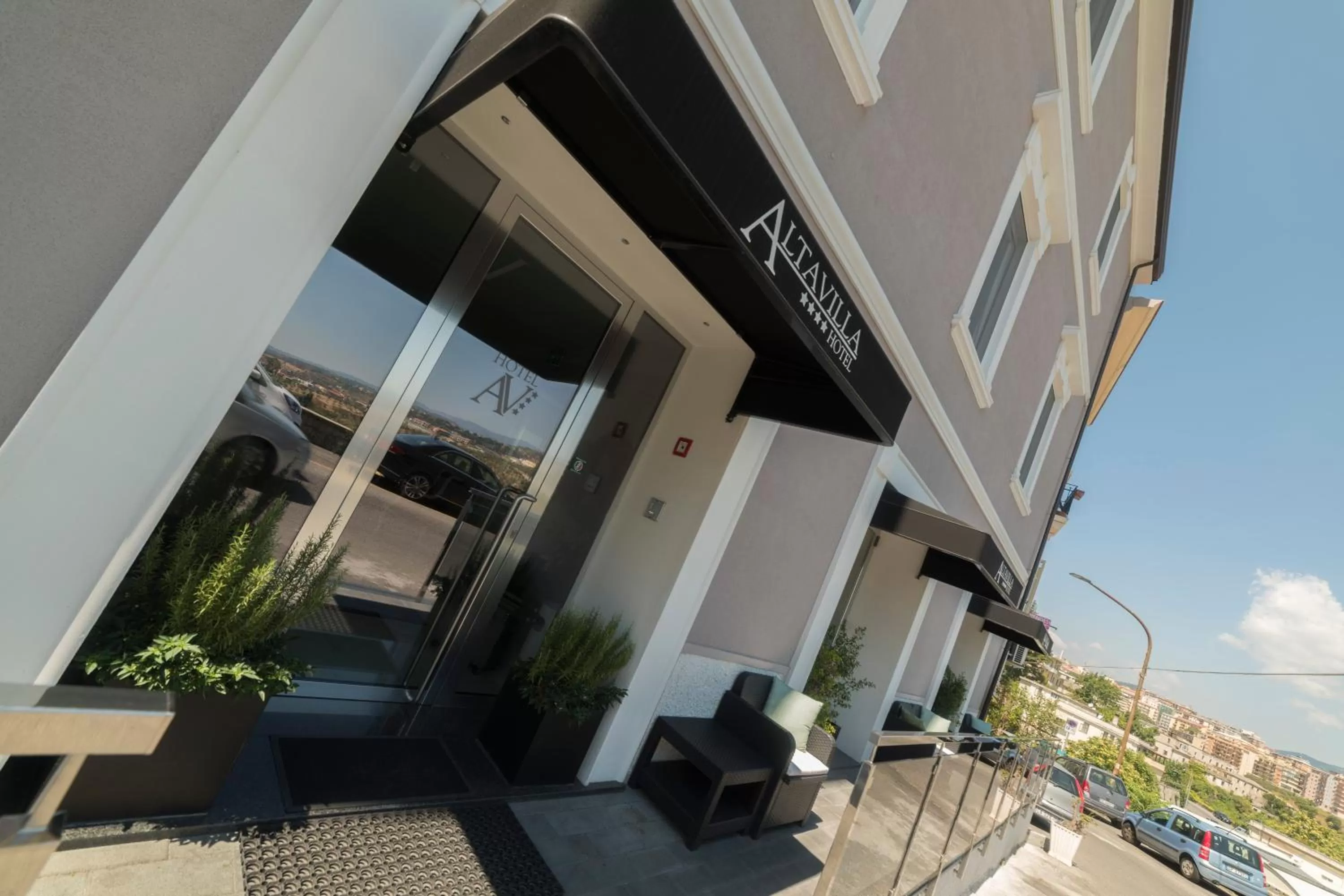 Facade/entrance in Altavilla Boutique Hotel
