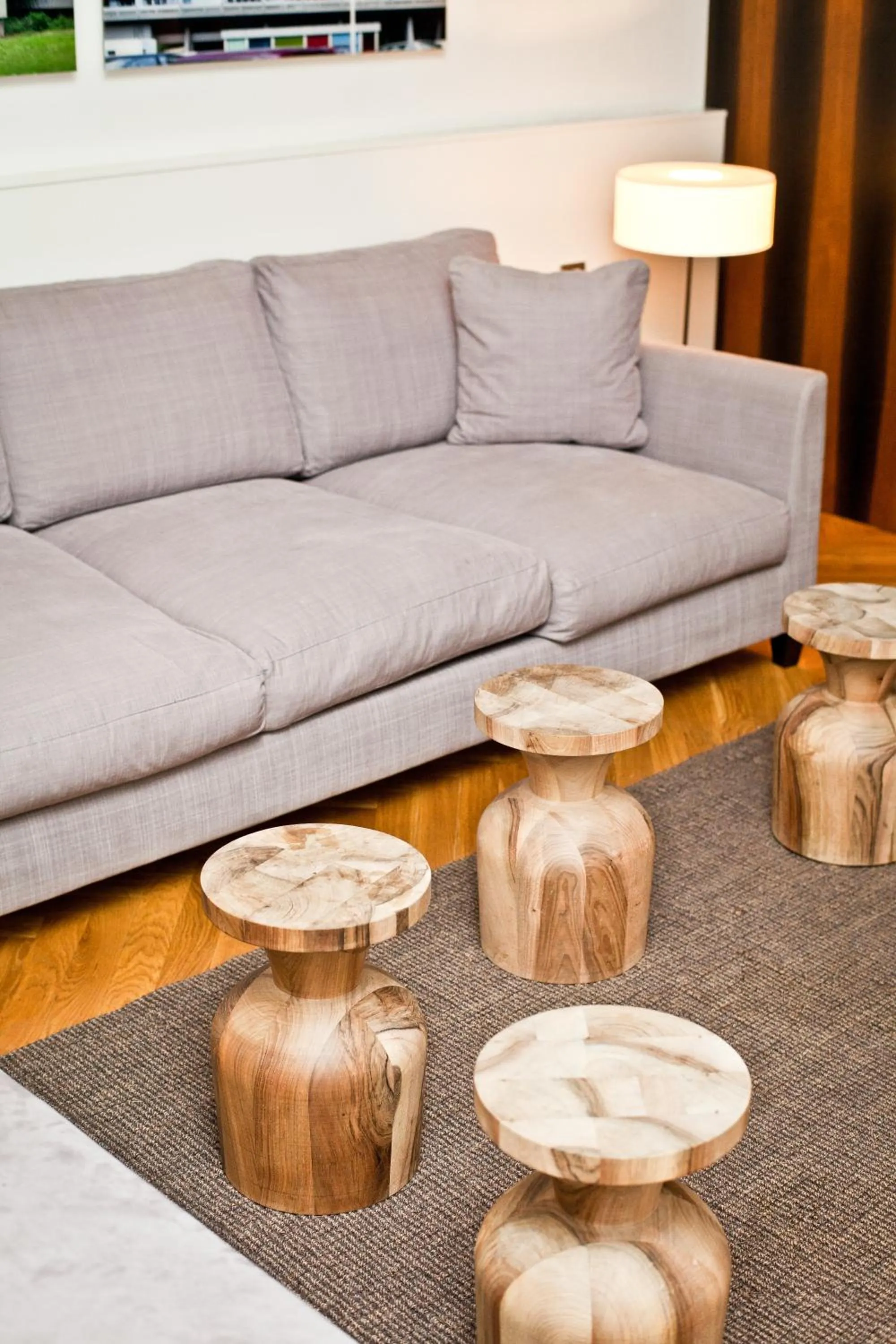 Living room in CORTIINA Hotel