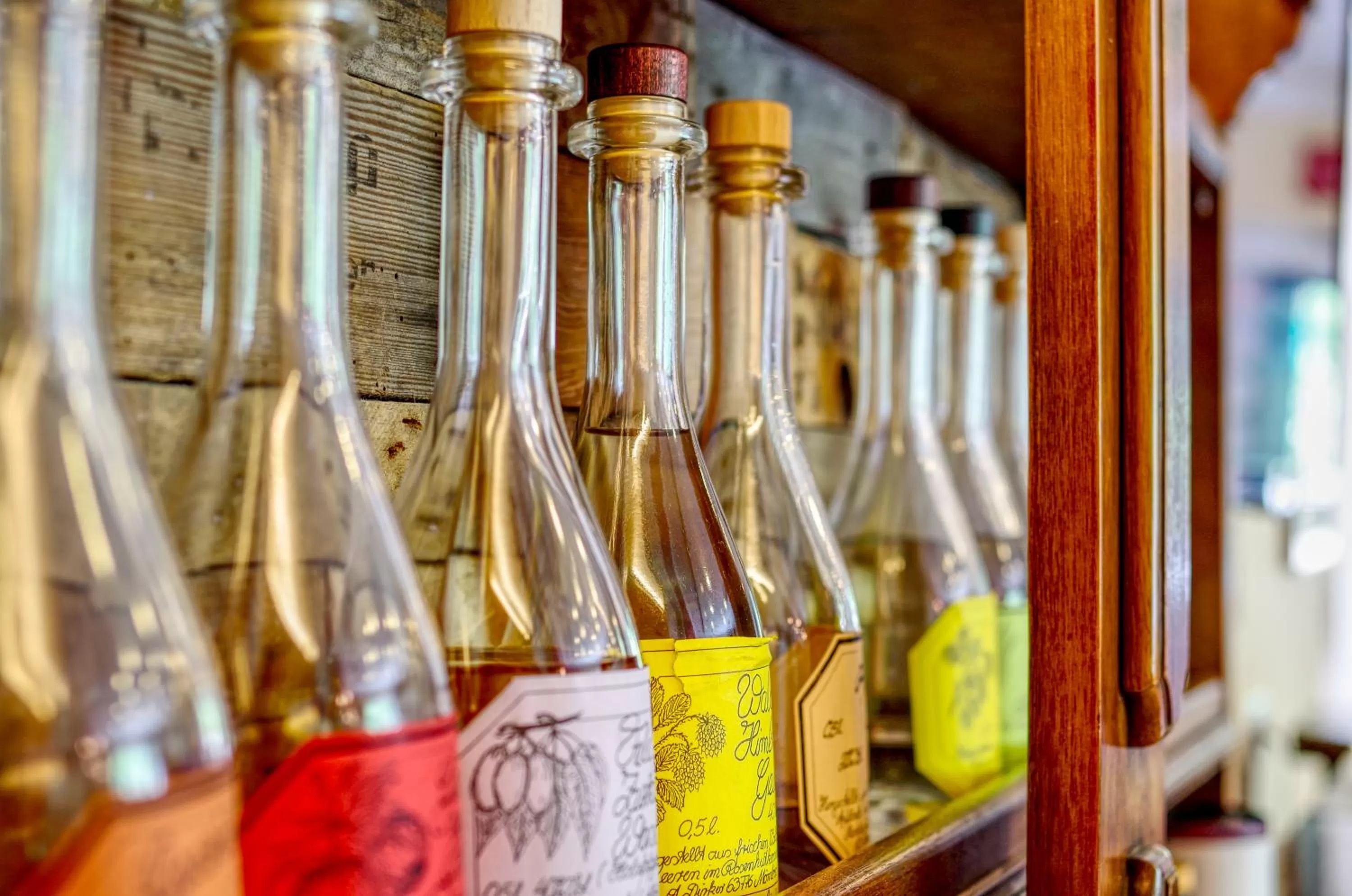 Alcoholic drinks in Hotel Jakob