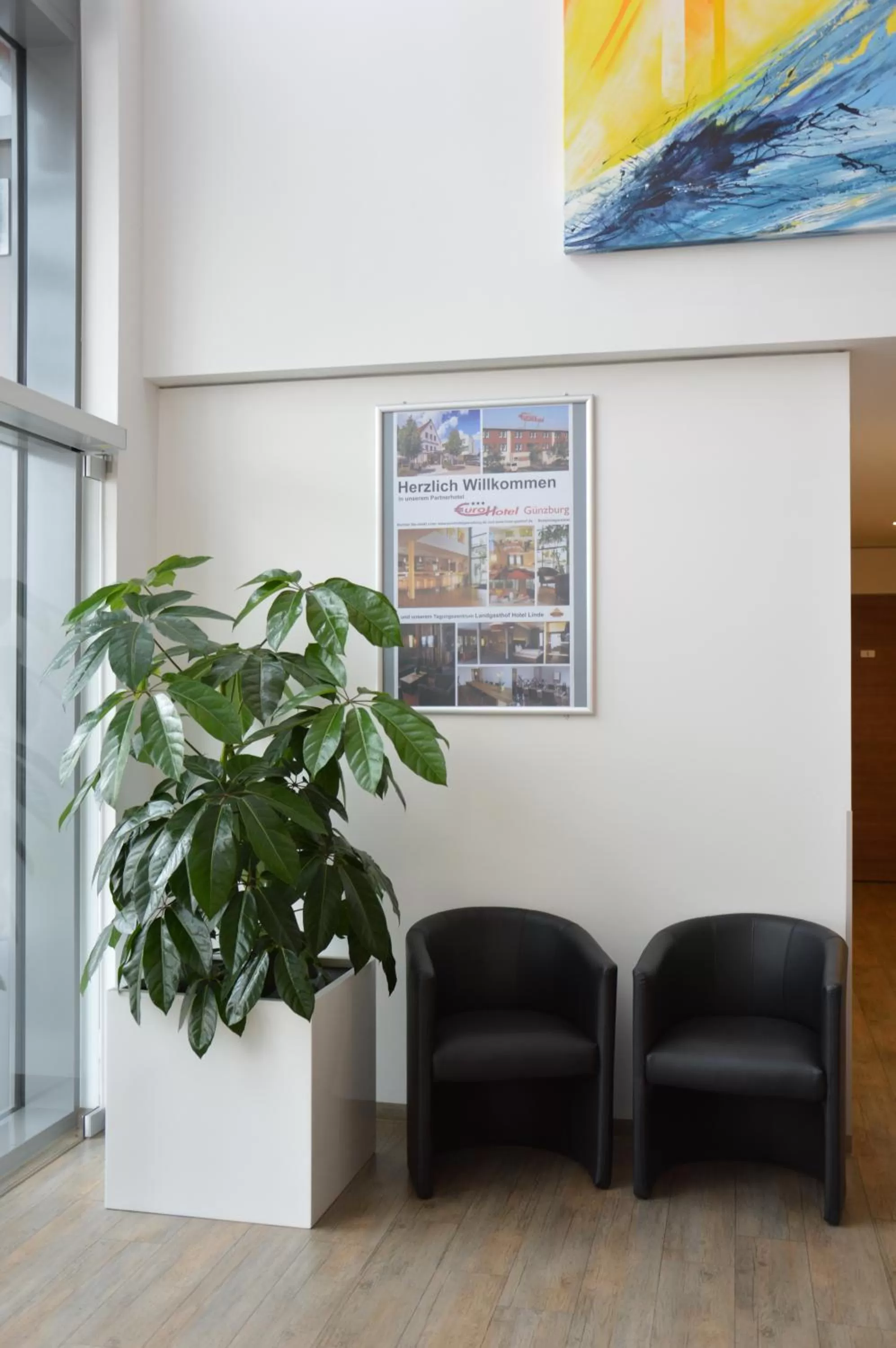 Lobby or reception in Euro Hotel Friedberg
