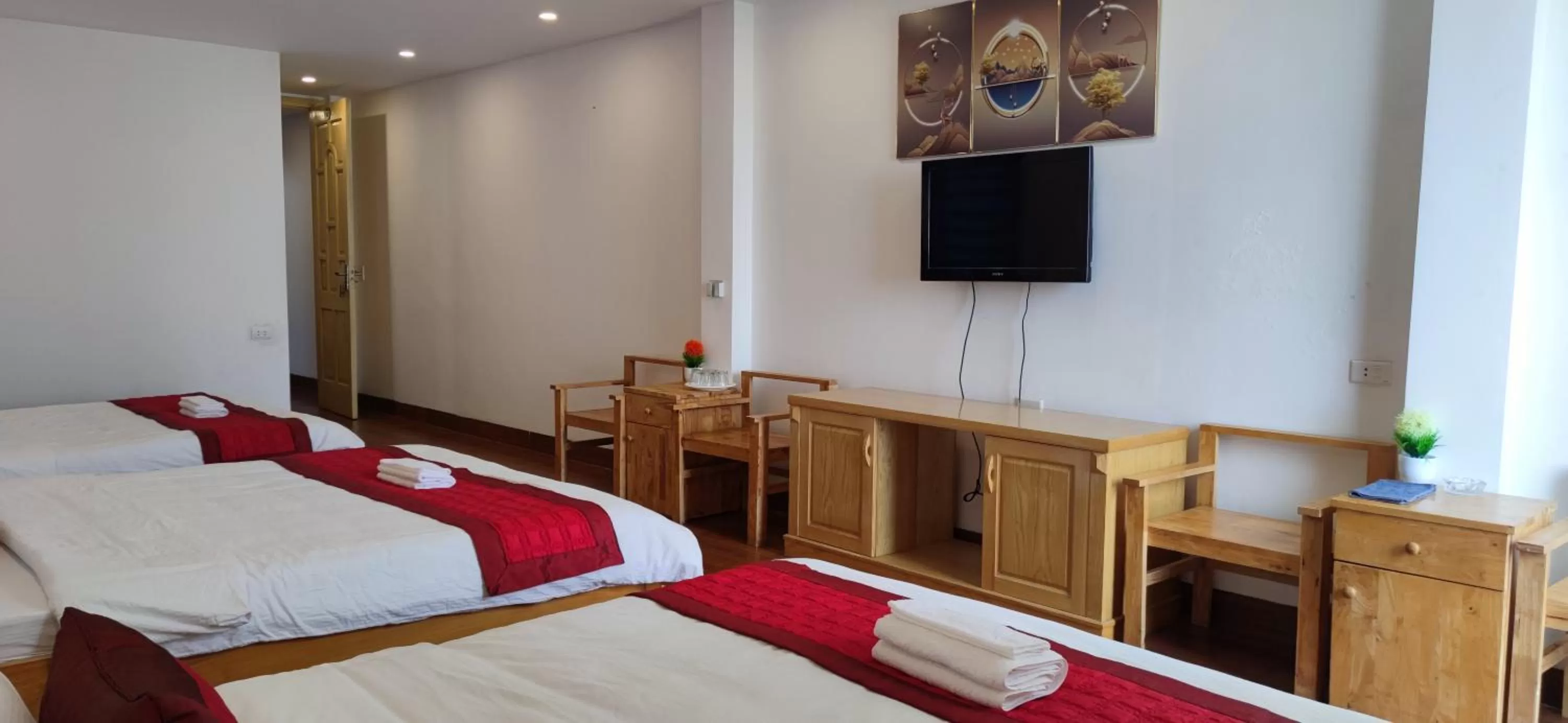 Bedroom, Bed in Thanh Hương 99 Hotel - Nội Bài