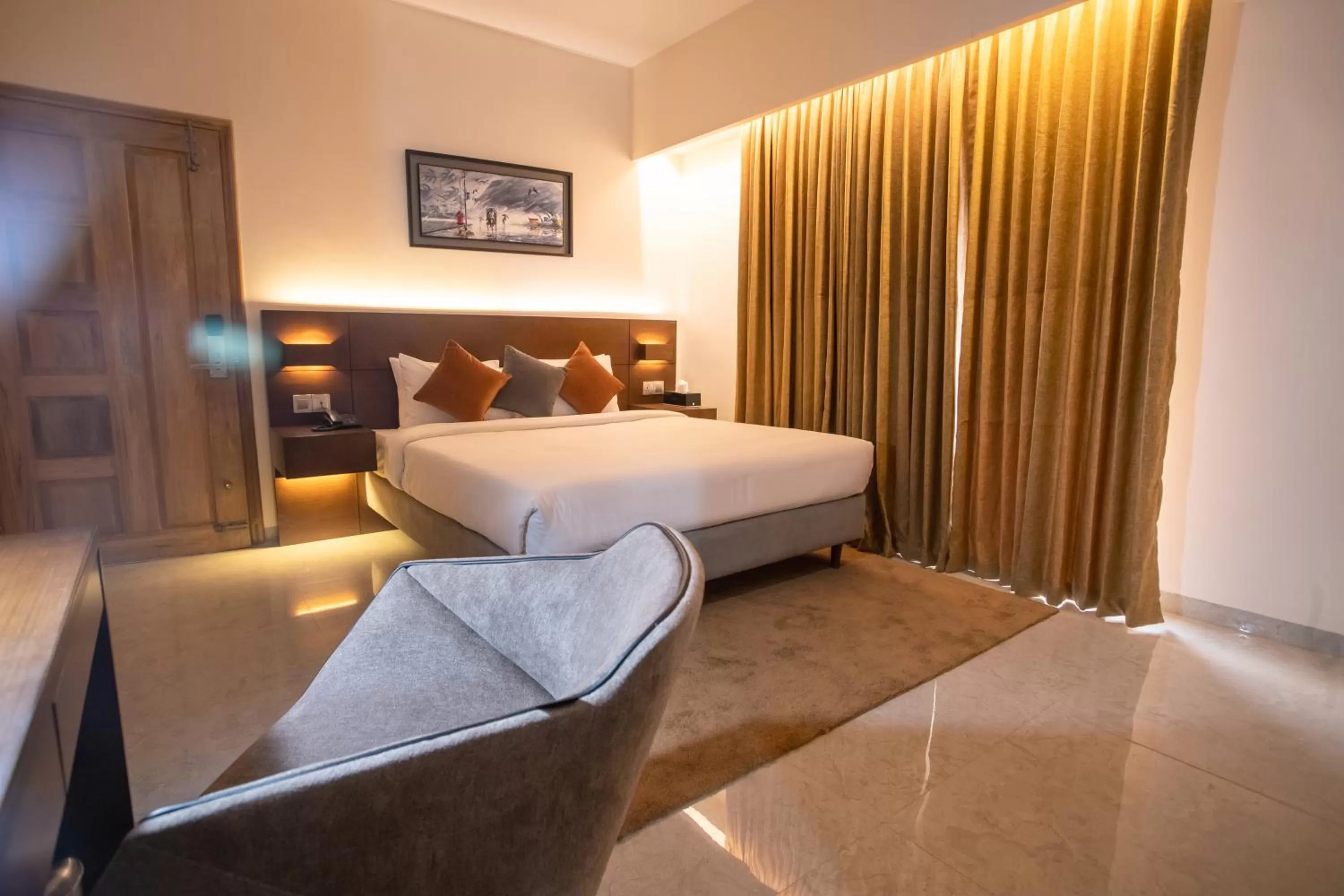 Photo of the whole room, Bed in Jatra Flagship Chattogram City Centre