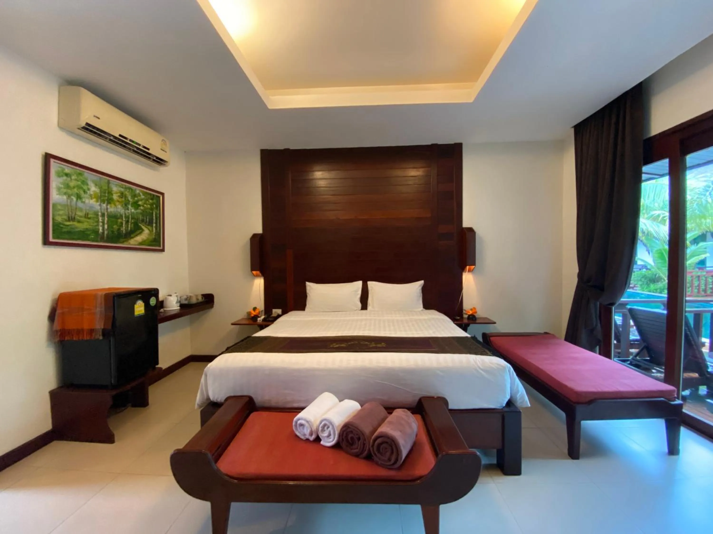 Bedroom in T-Villa Phuket