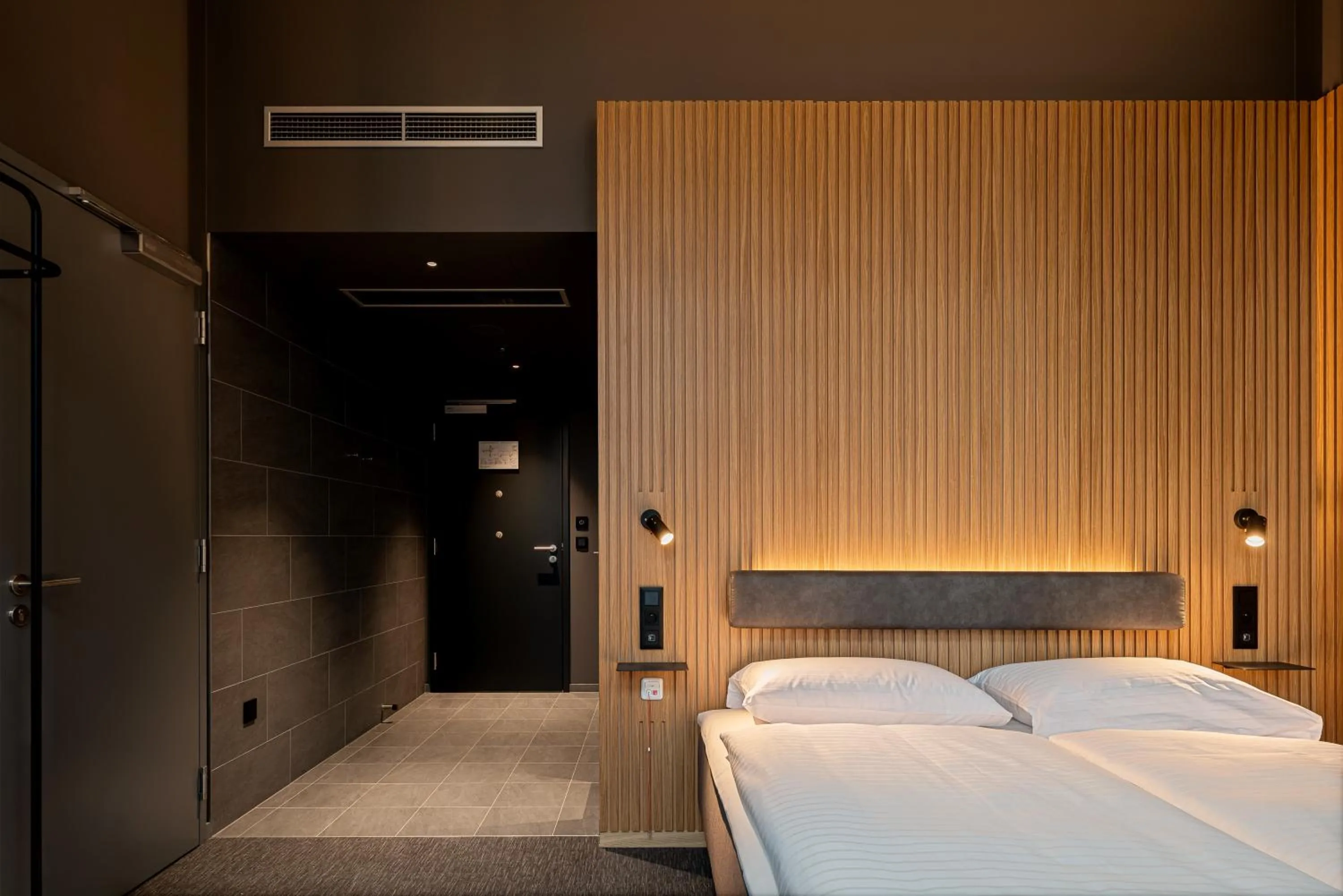 Bed in Zleep Hotel Prague