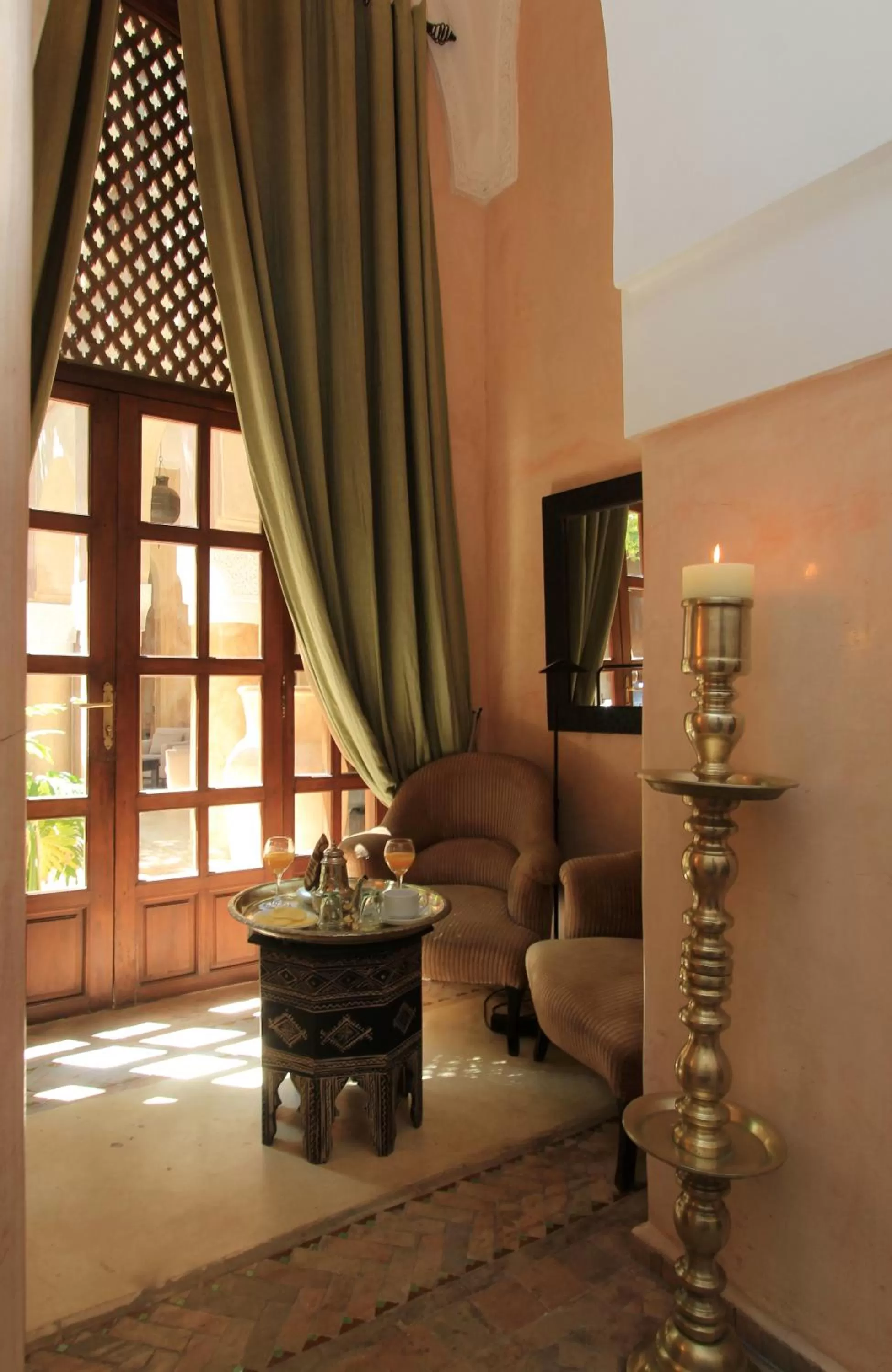 Living room in La Villa Nomade