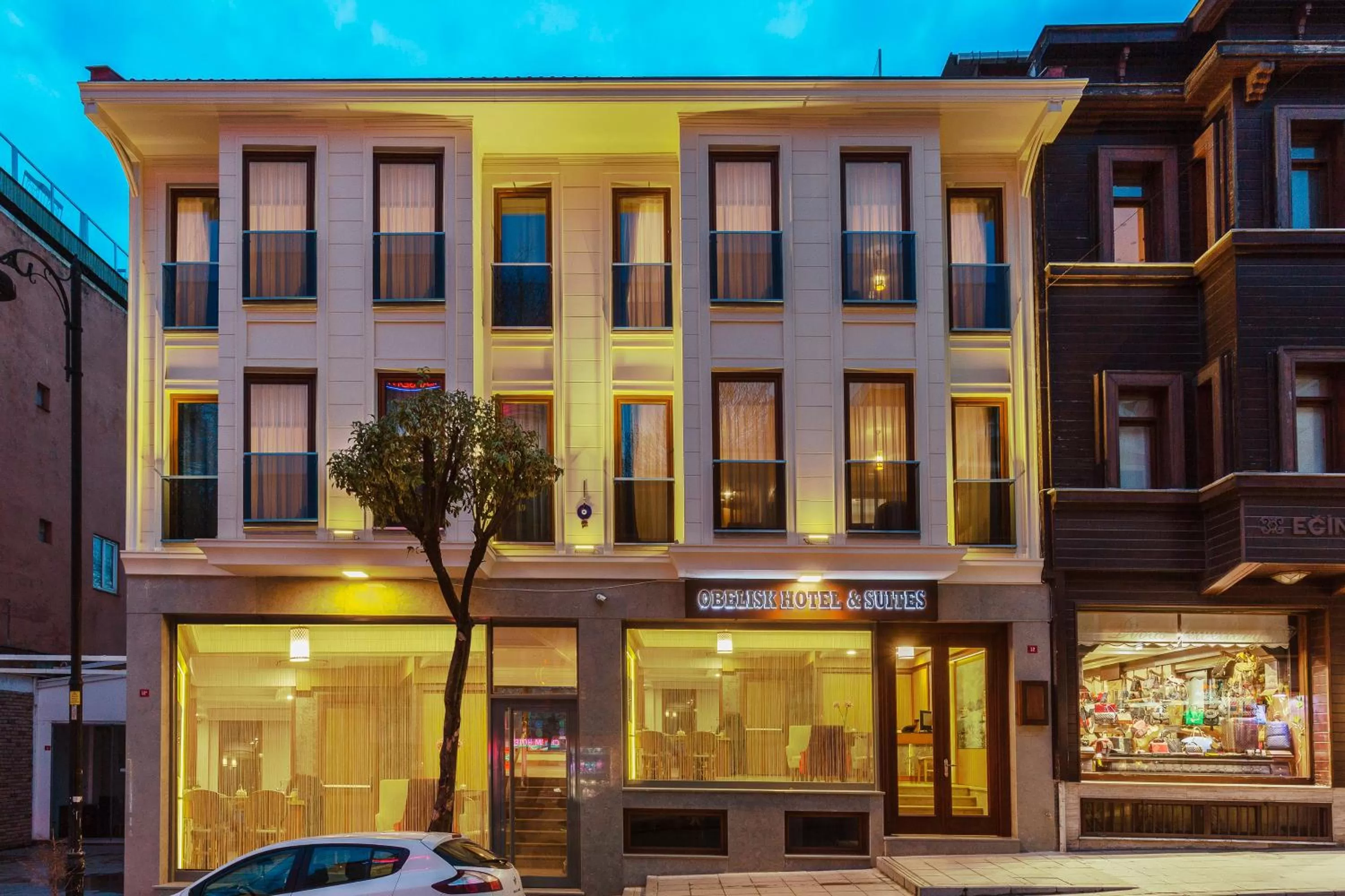 Property building in Obelisk Hotel & Suites