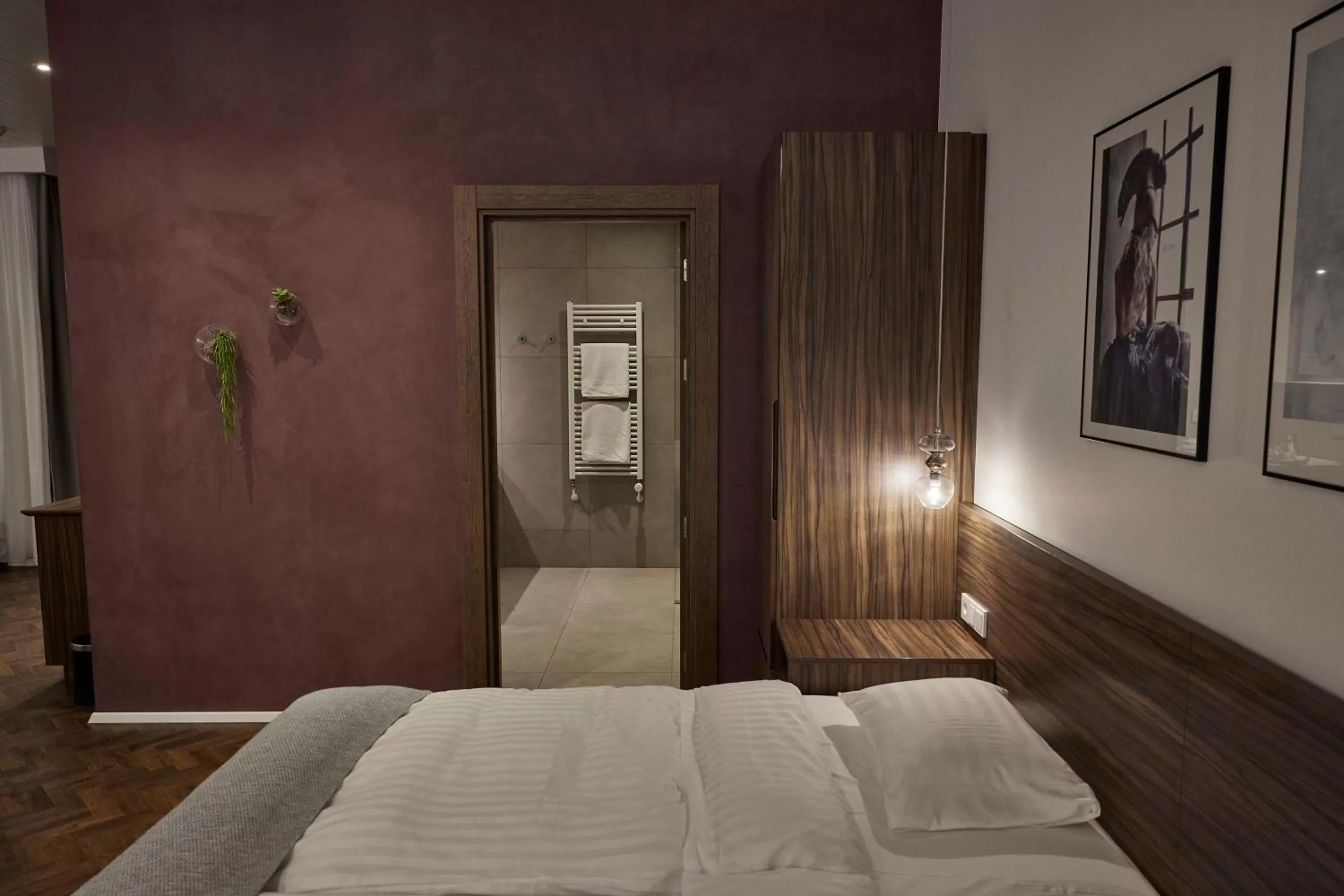 Bed in Hótel Vesturland