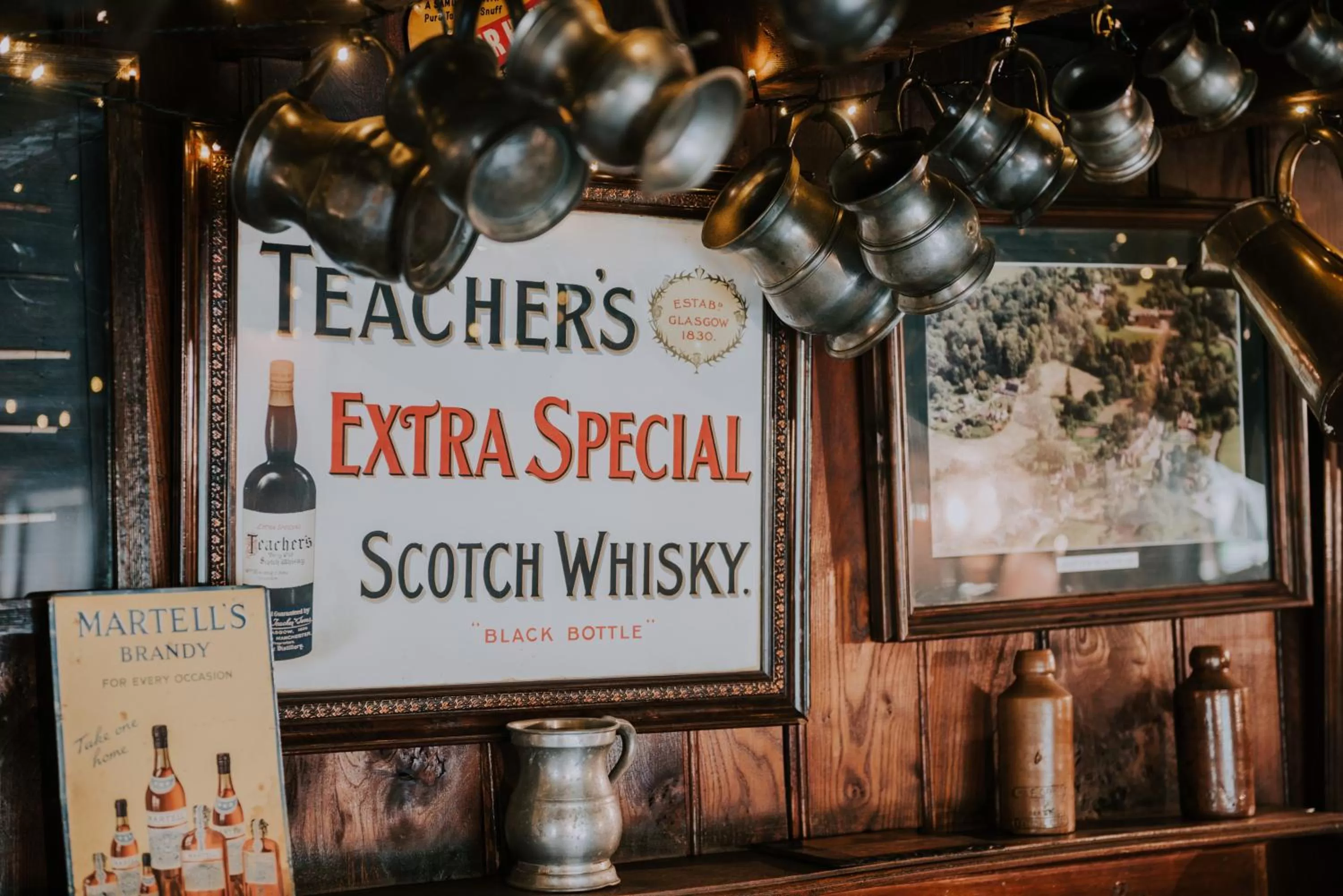 Lounge or bar in The Falkland Arms