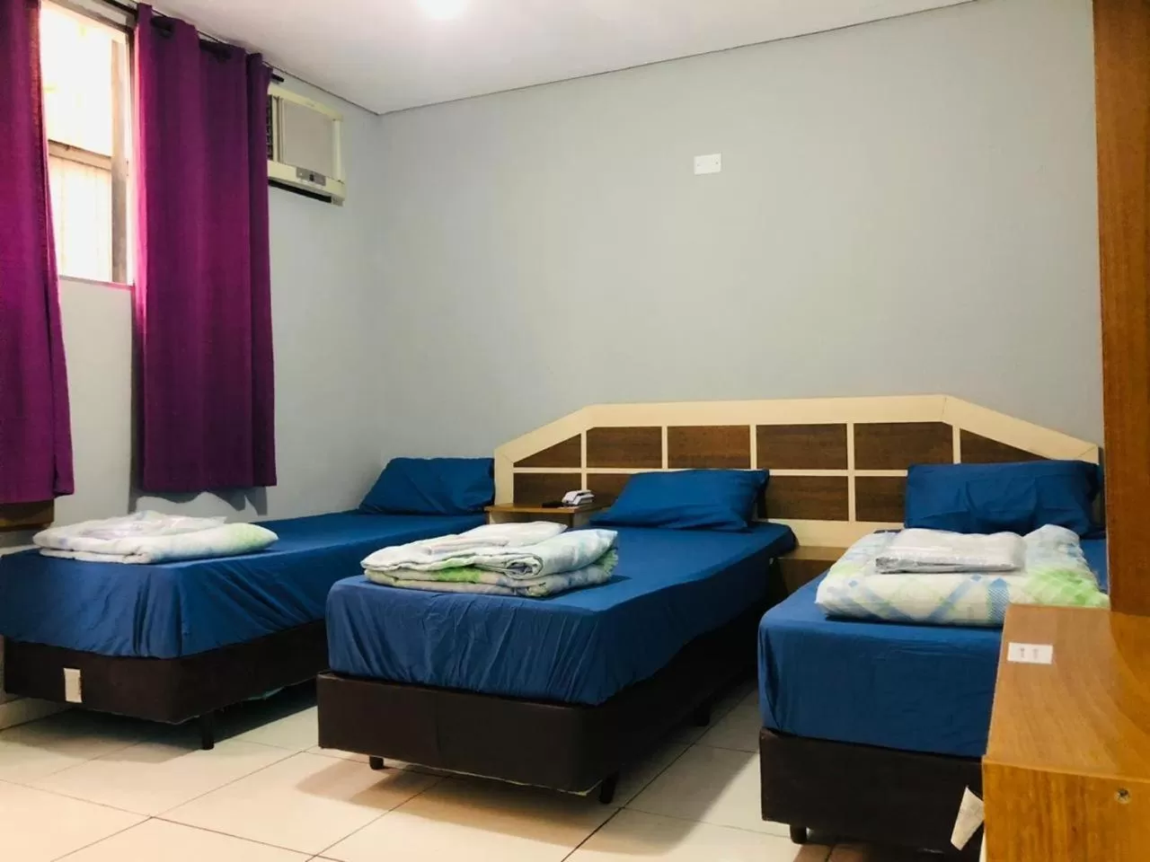 Bed in Hotel Praça Orione