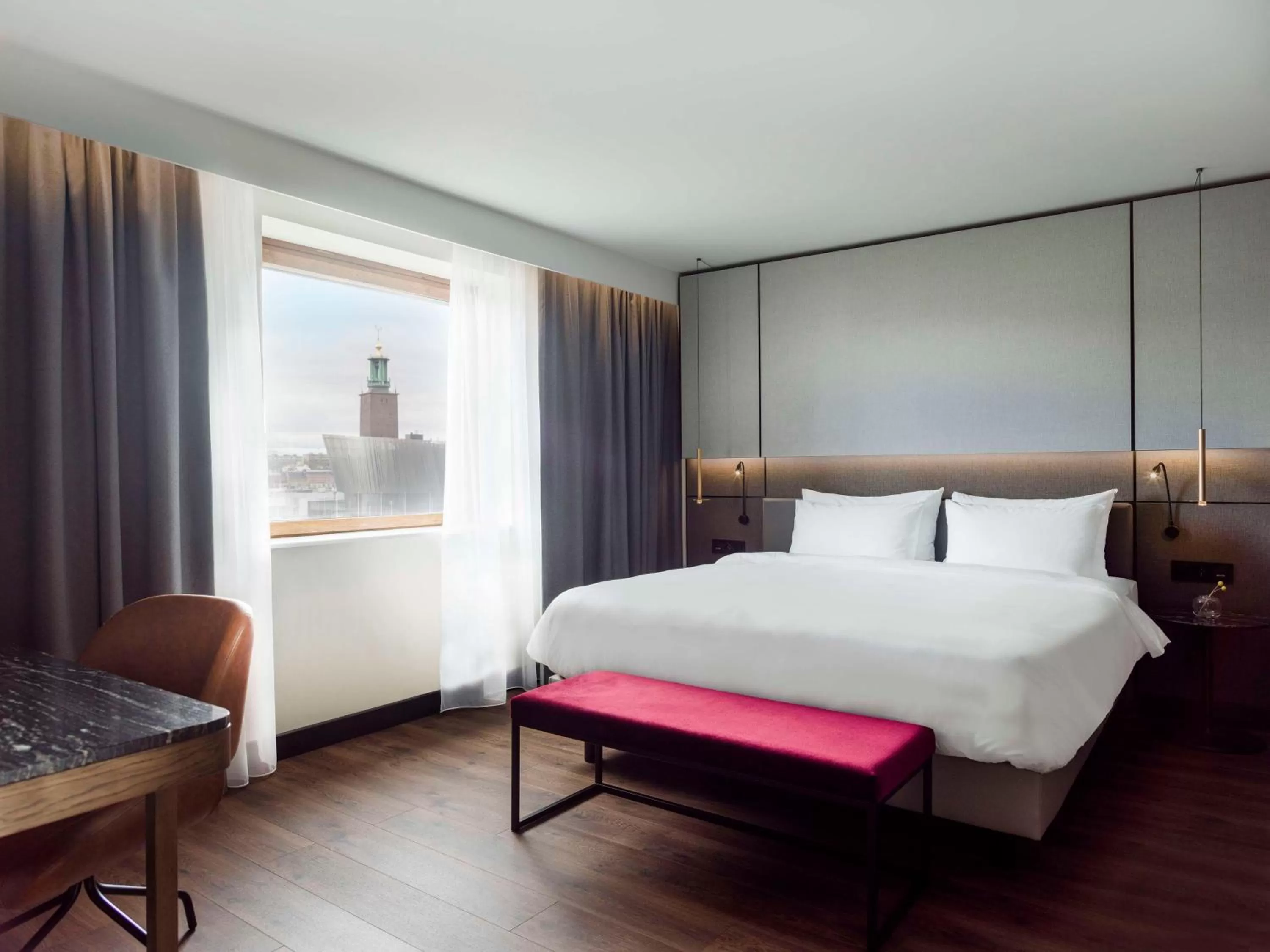 Bedroom, Bed in Radisson Blu Royal Viking Hotel, Stockholm