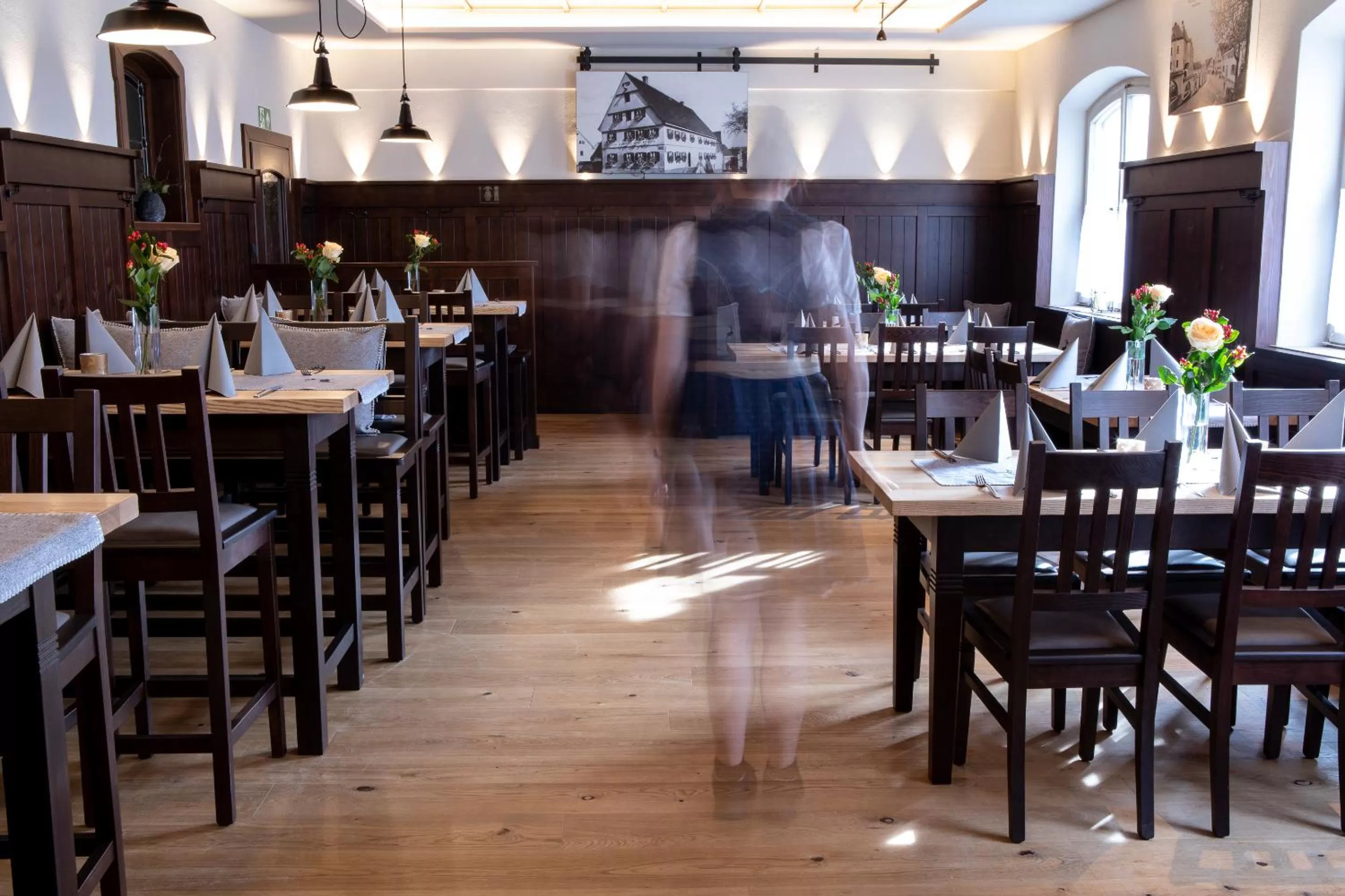 Restaurant/places to eat in Hotel zum Hirsch