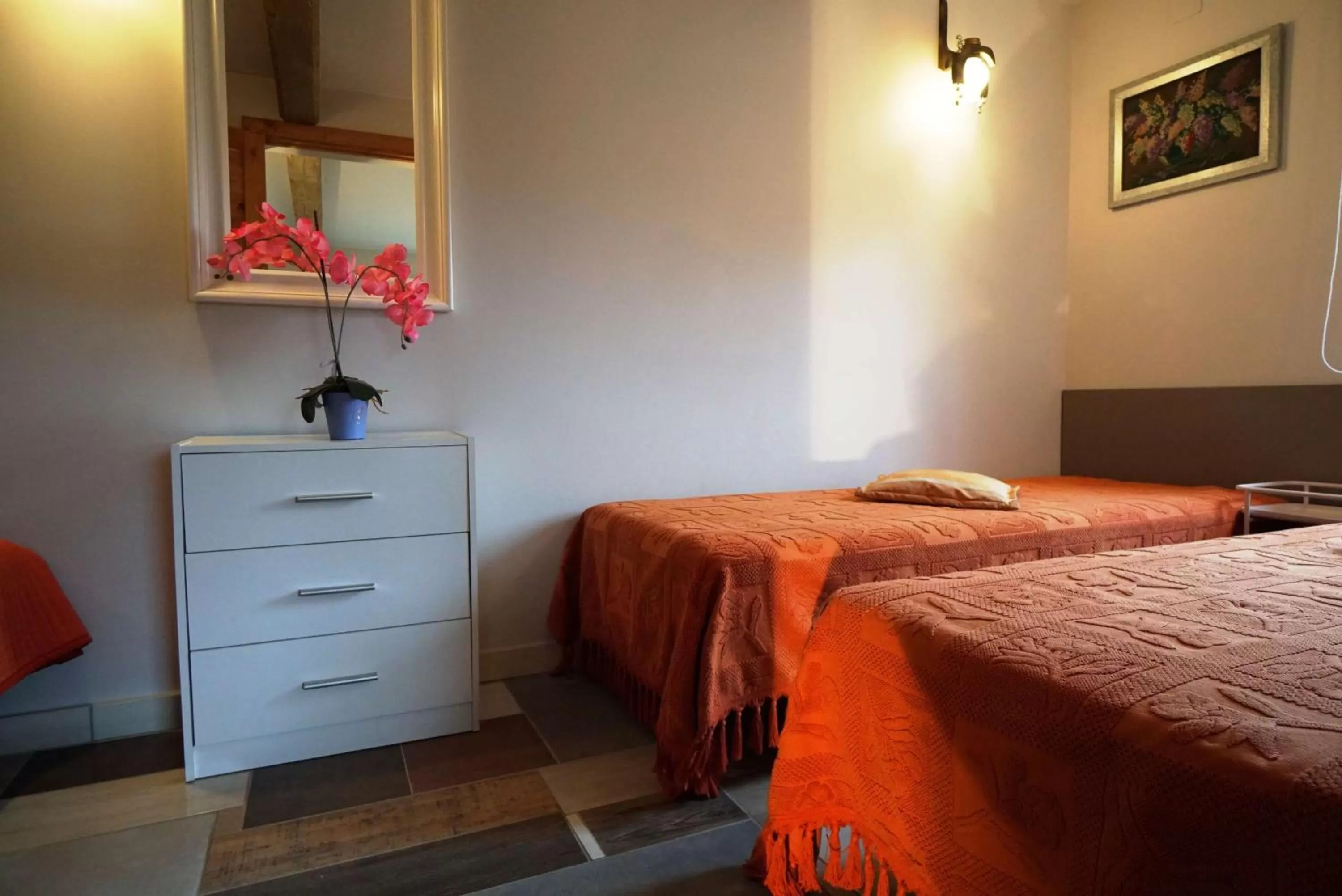 Bedroom, Bed in "Trakaitis" nameliai