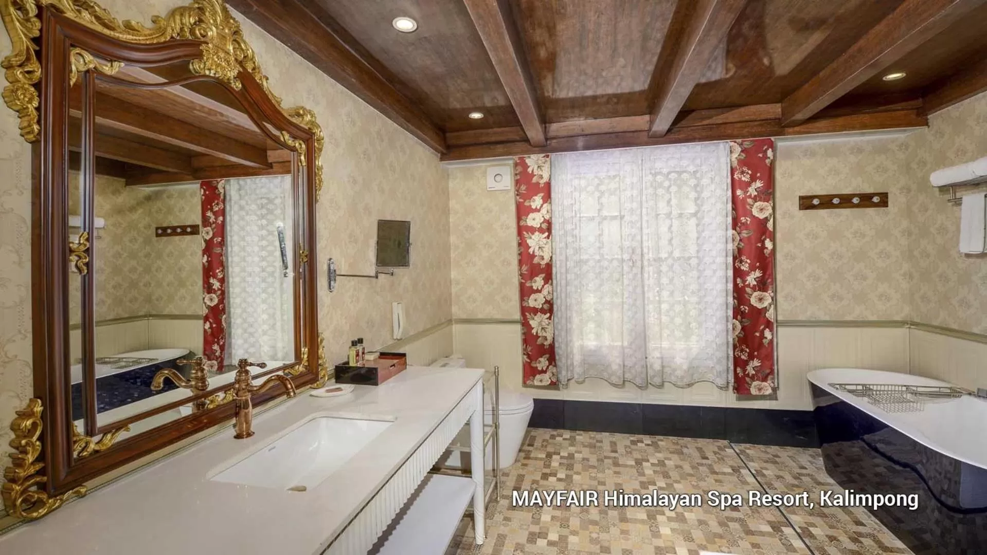 Bathroom, Bed in MAYFAIR Himalayan Spa Resort