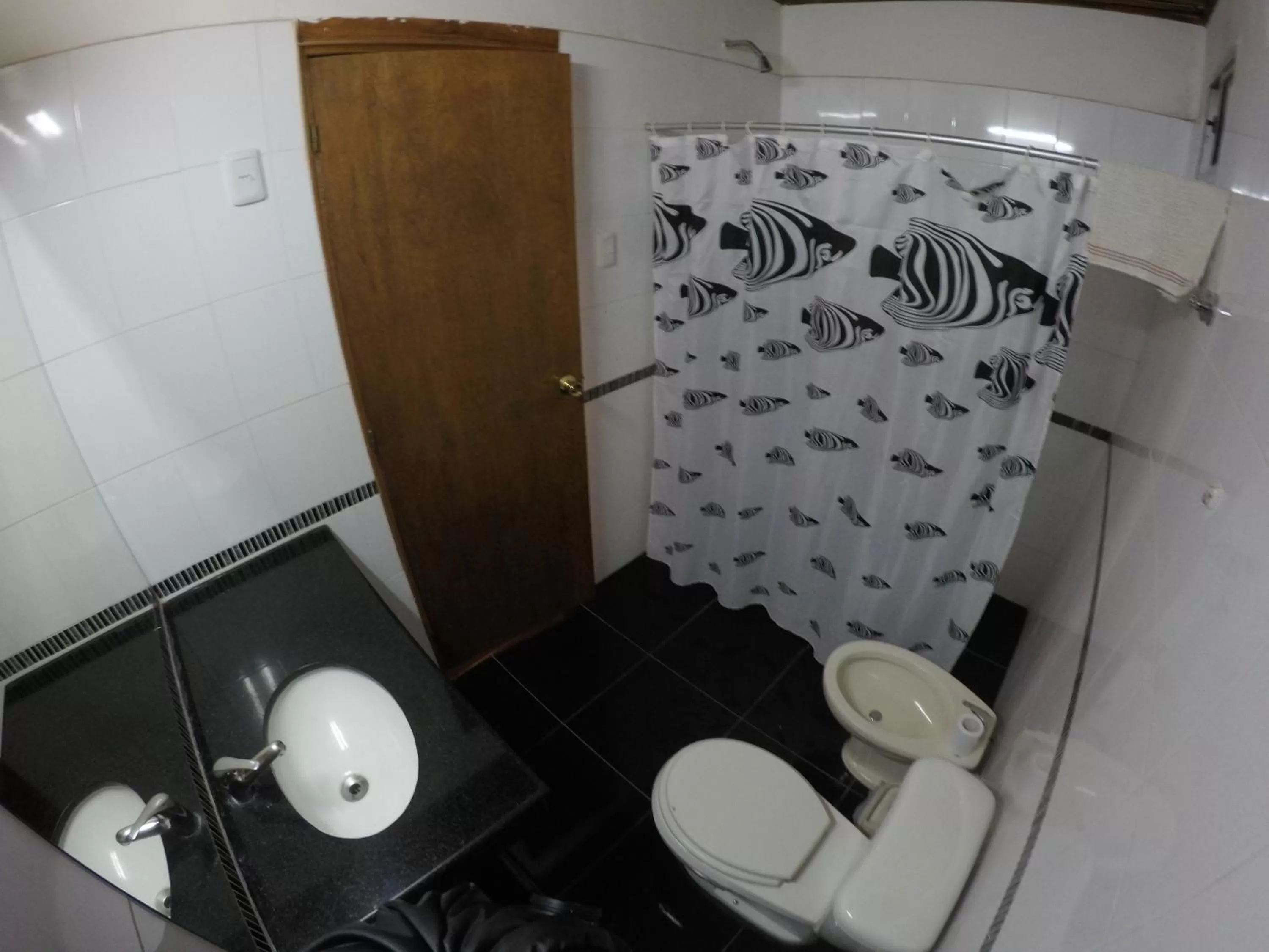 Shower, Bathroom in Hotel Tia