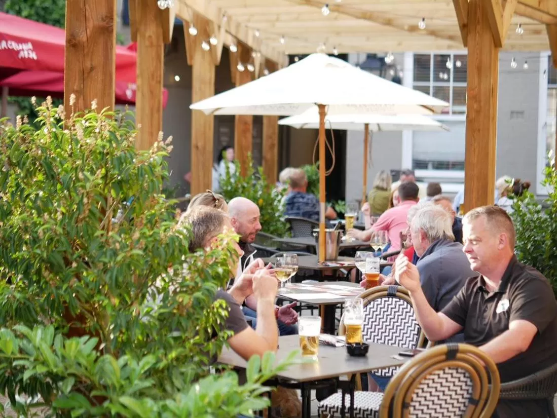 Balcony/Terrace in The Falcon Hotel