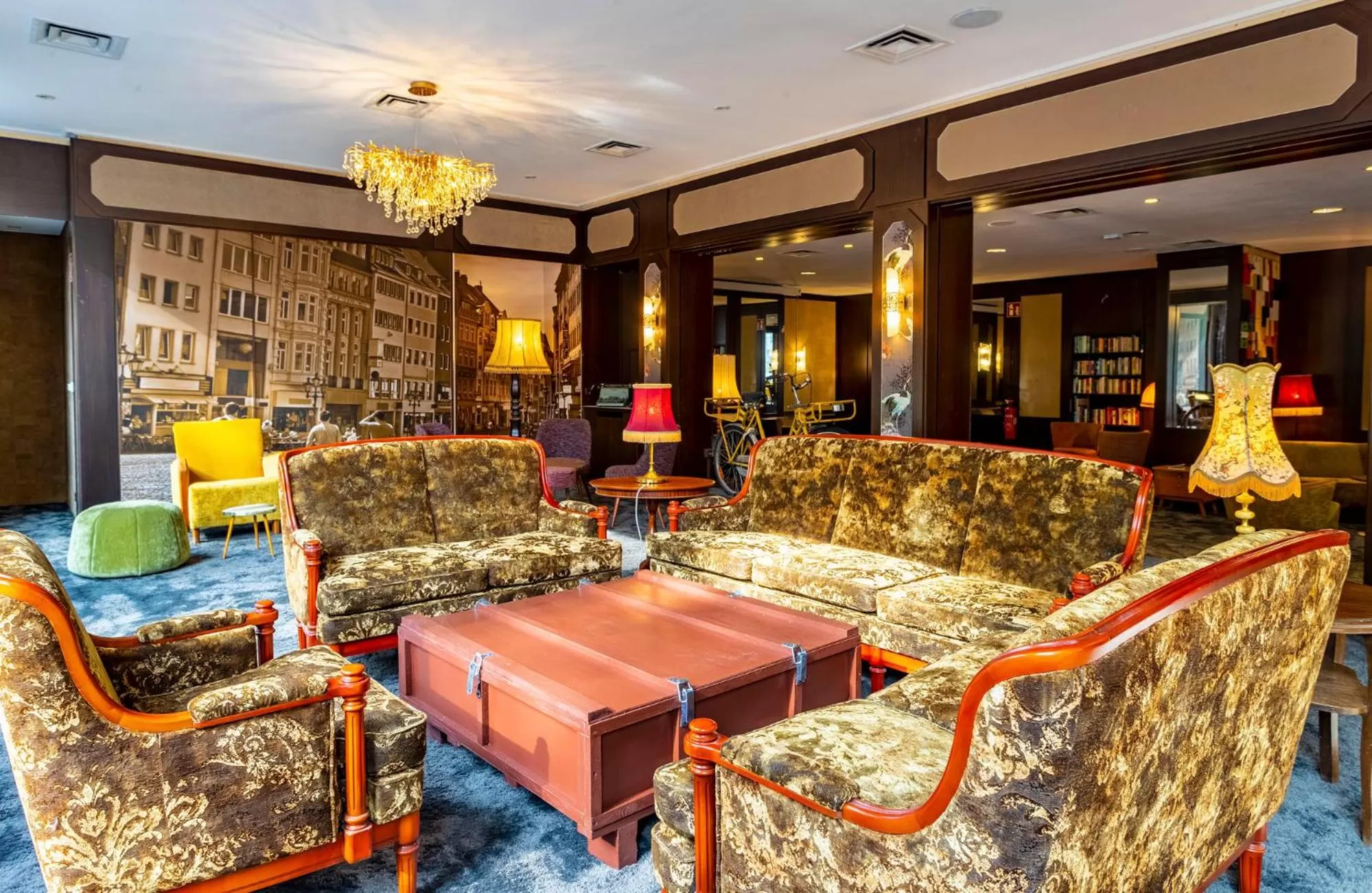 Lobby or reception in tinyTwice Hotel Bonn