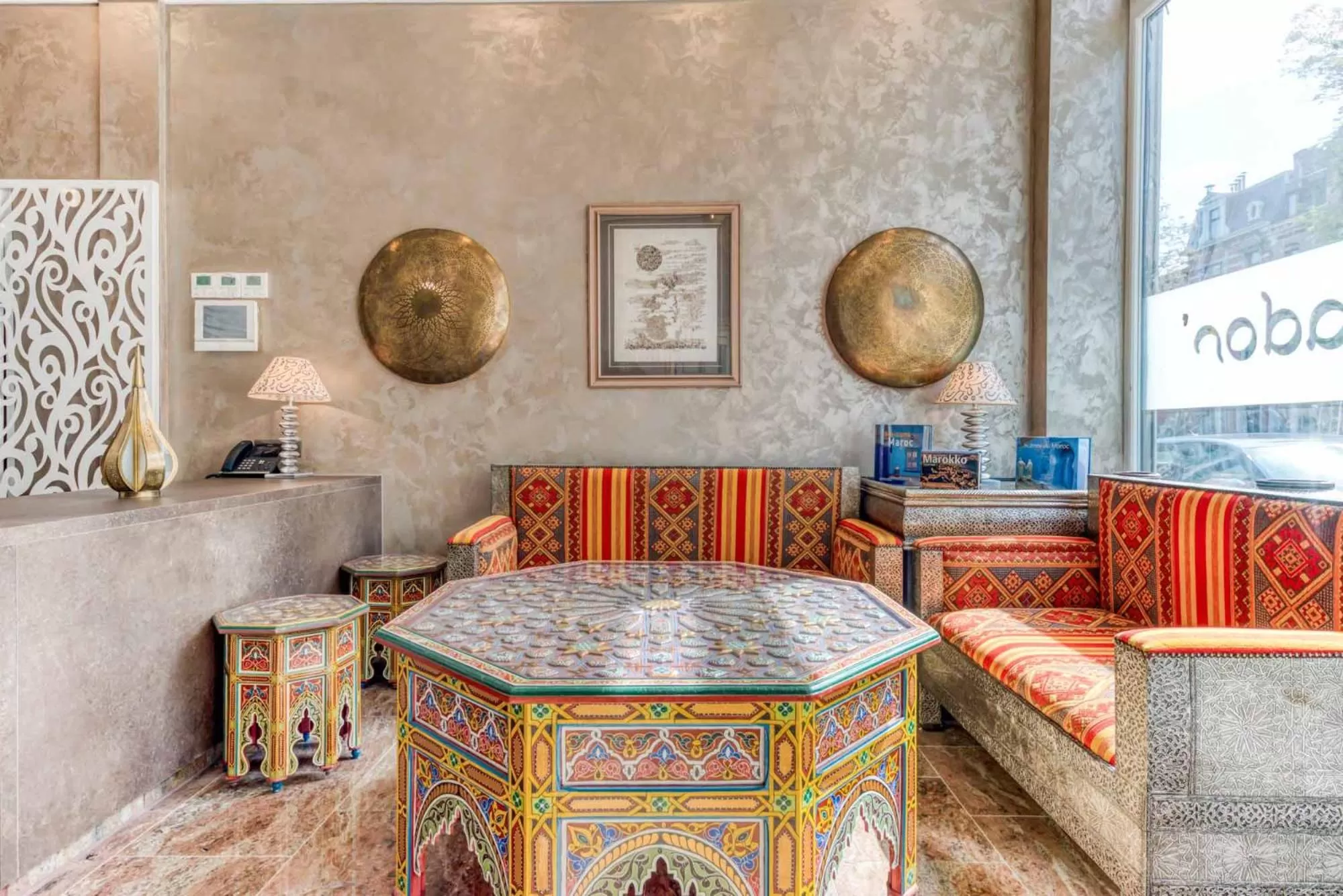 Lobby or reception in Ryad Mogador Liège