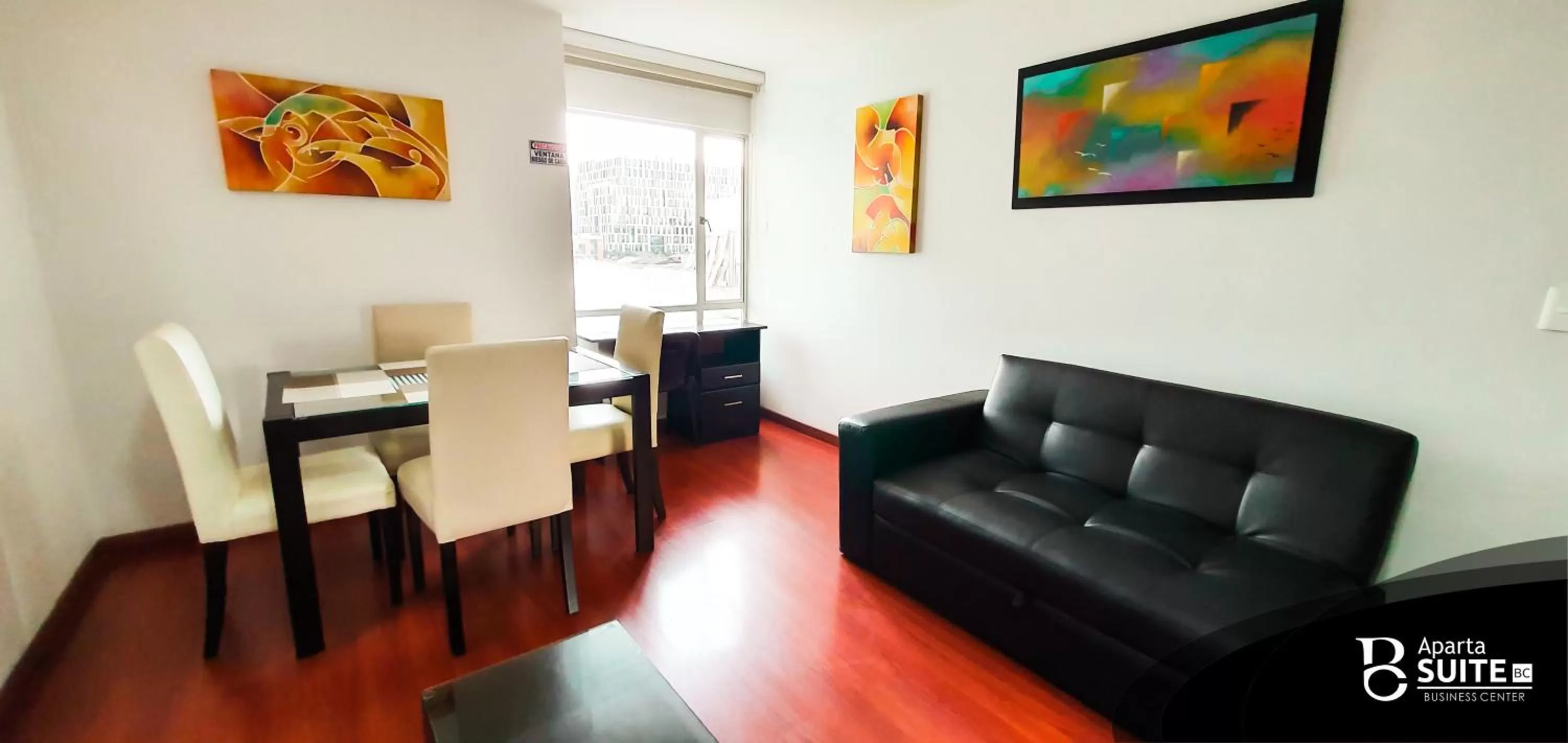Living room in Apartasuites Plaza Modelia