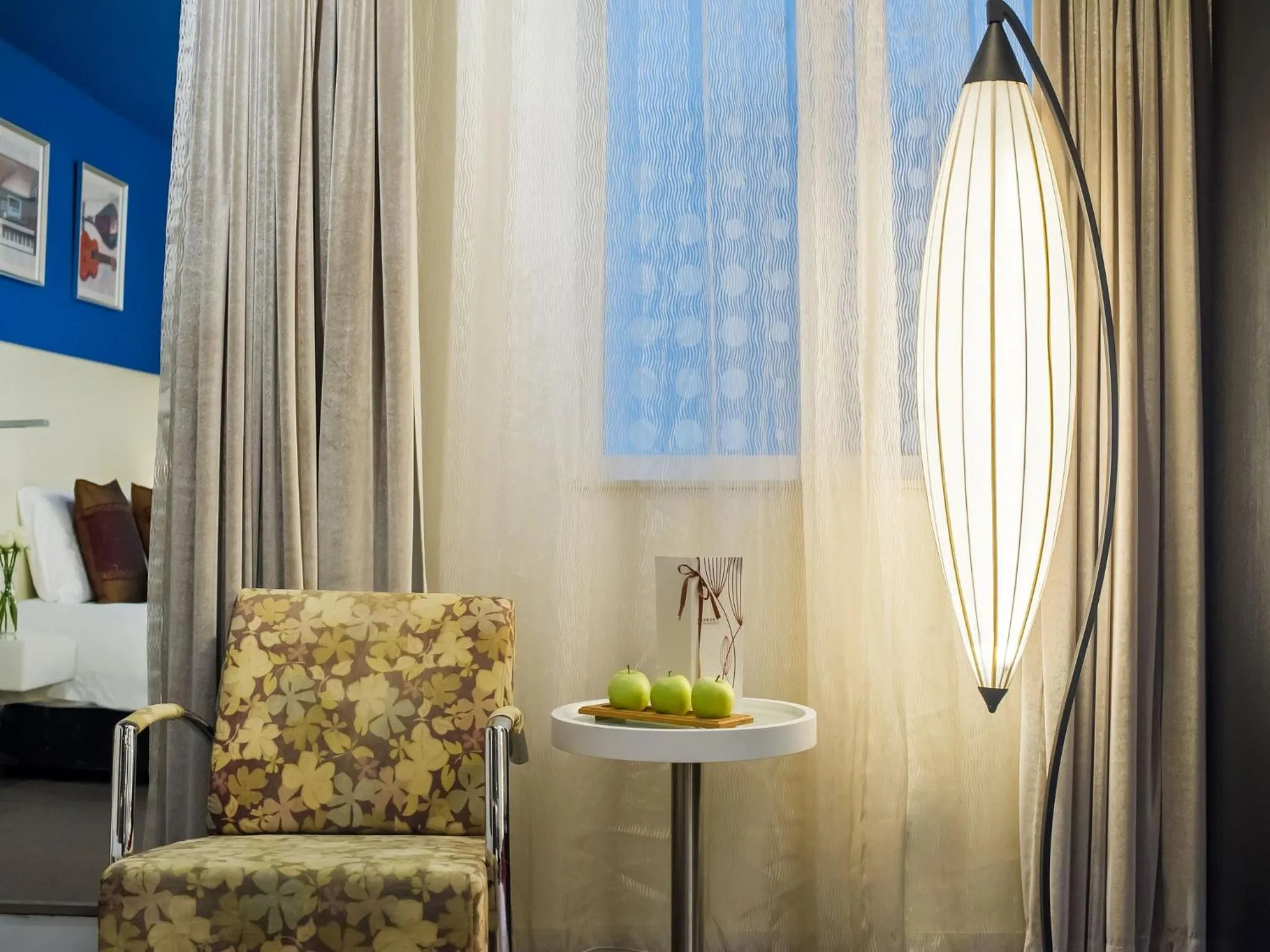 Seating area in Hotel Soul Suzhou