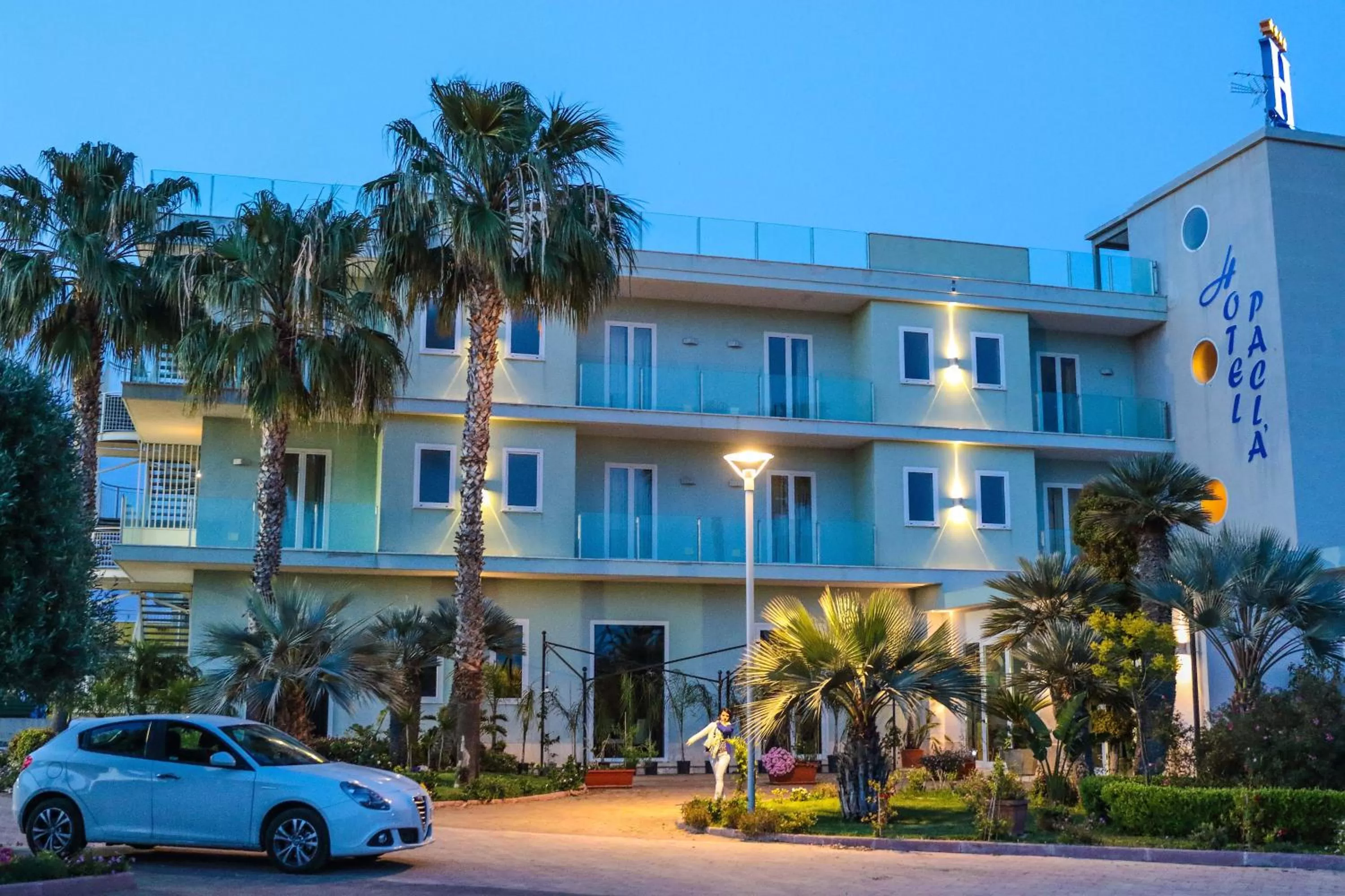 Facade/entrance in Hotel Paclà