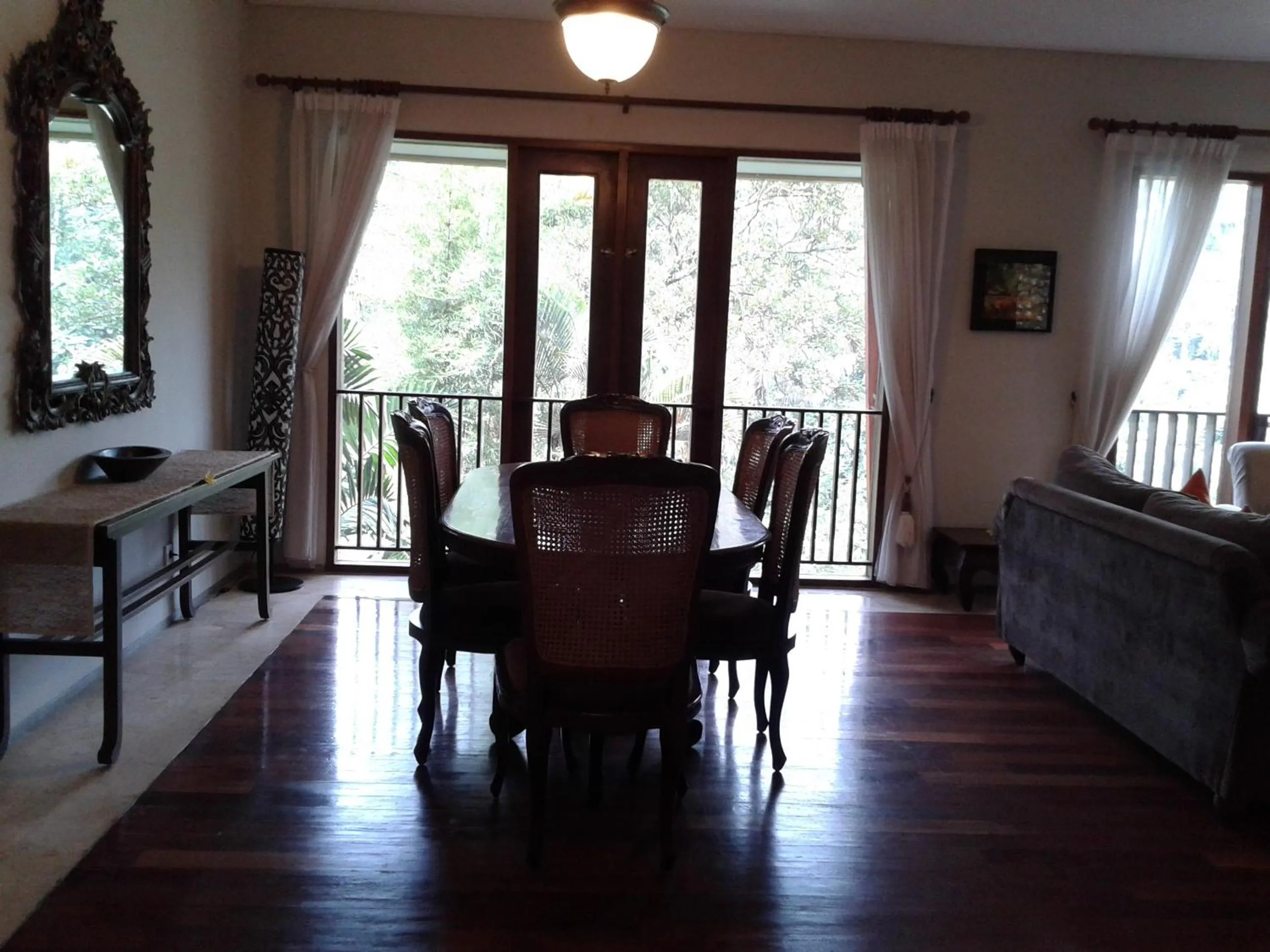 Seating area, Dining Area in Anahata Villas and Spa Resort