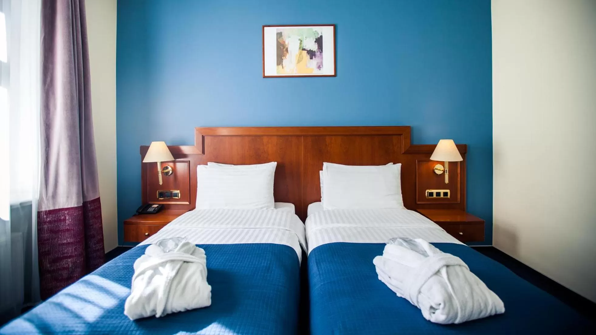 Bed in Hestia Hotel Jugend