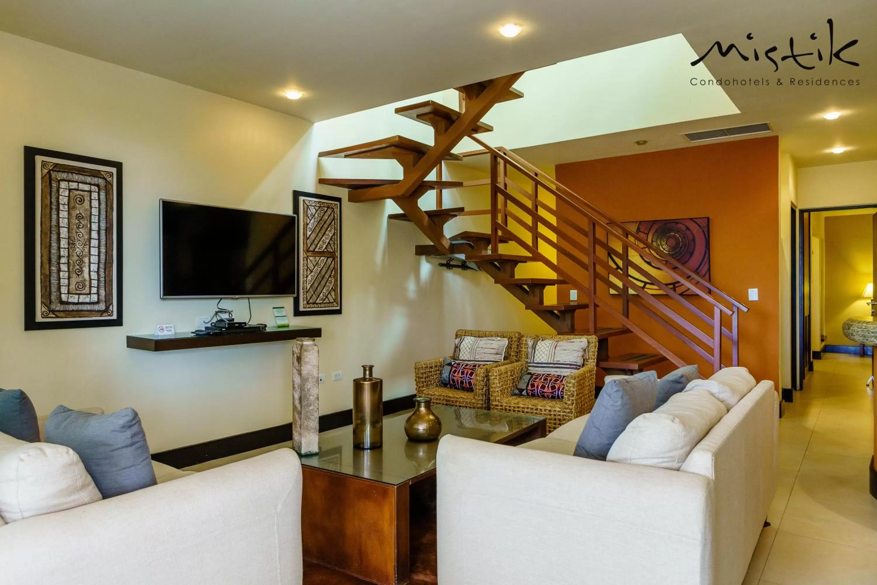 Living room in Pueblito Escondido by Mistik Vacation Rentals