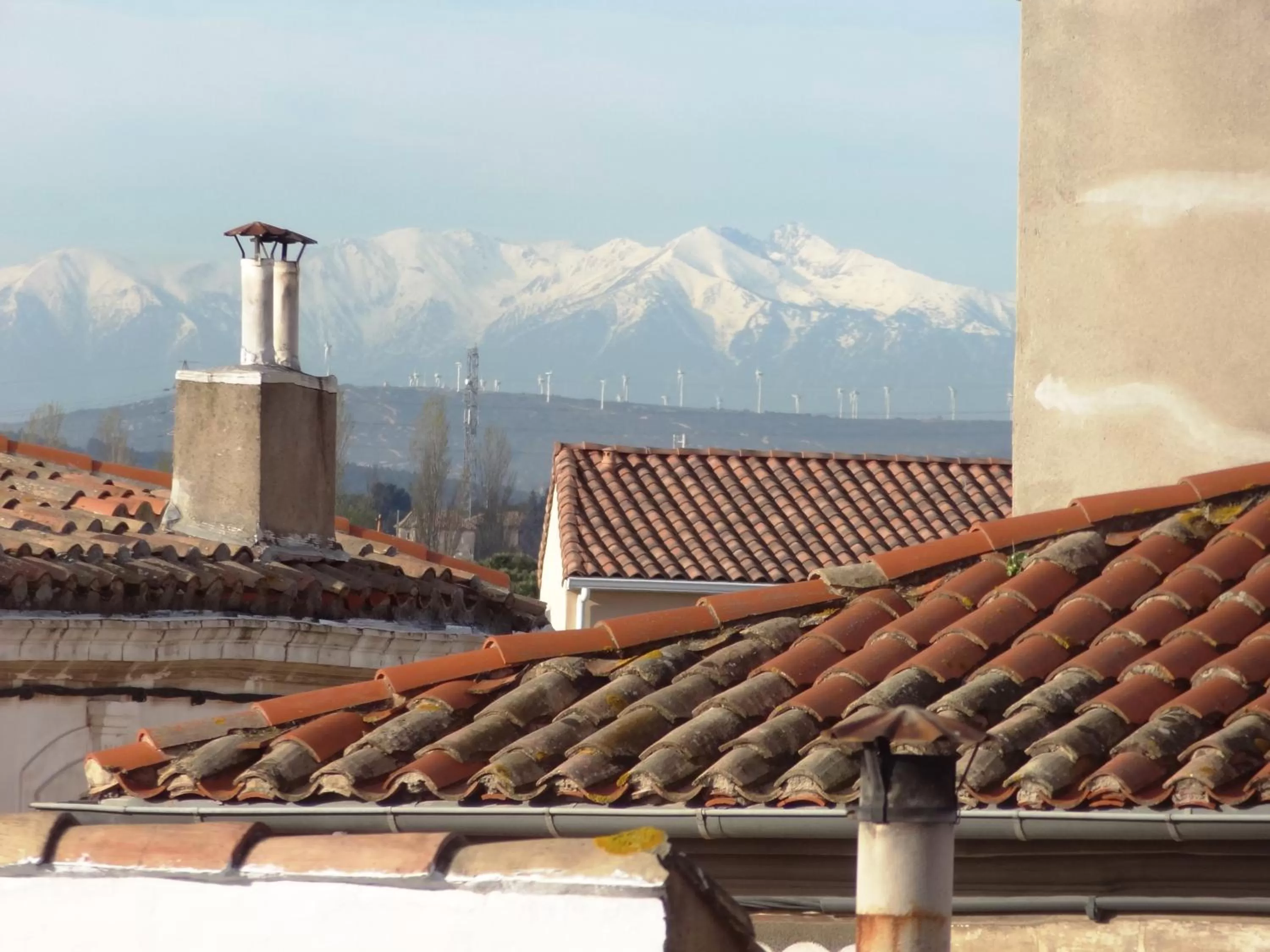 Mountain view in Hotel de France