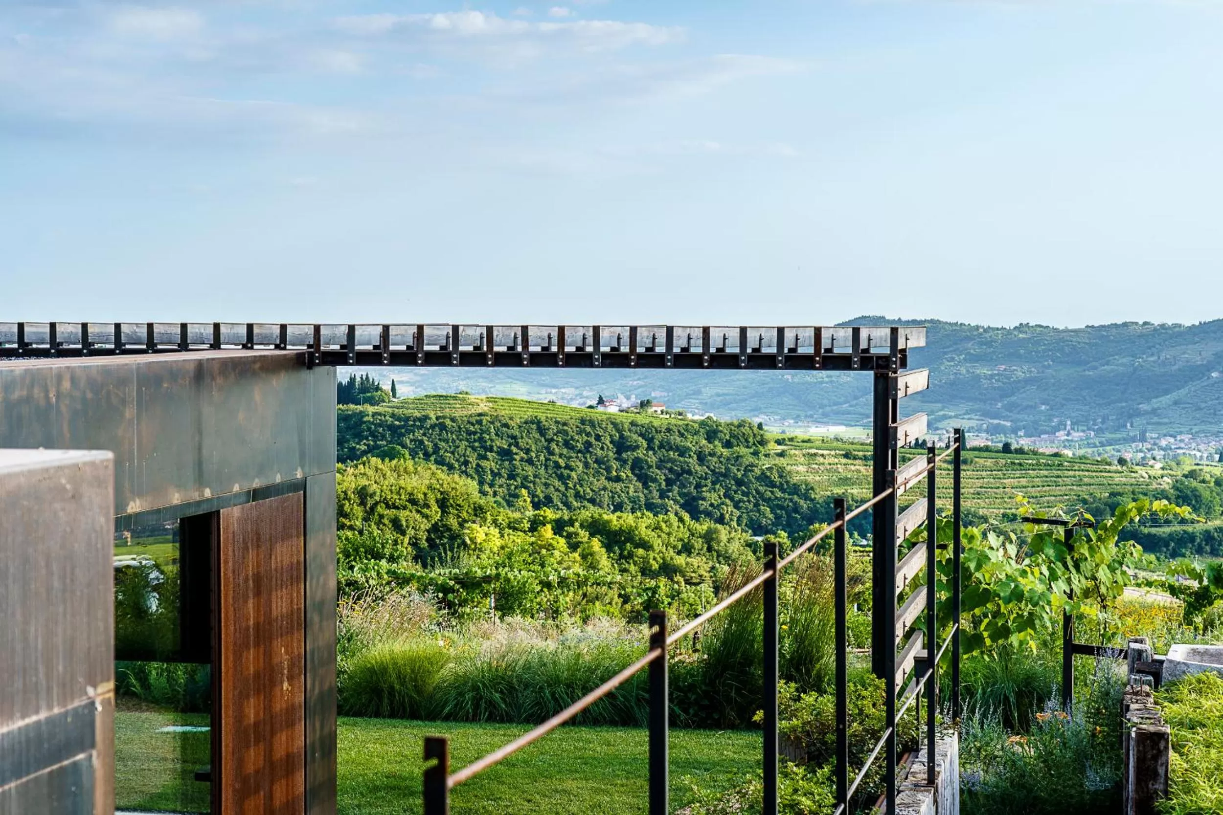 Natural landscape in Villa Balis Crema Verona Hills