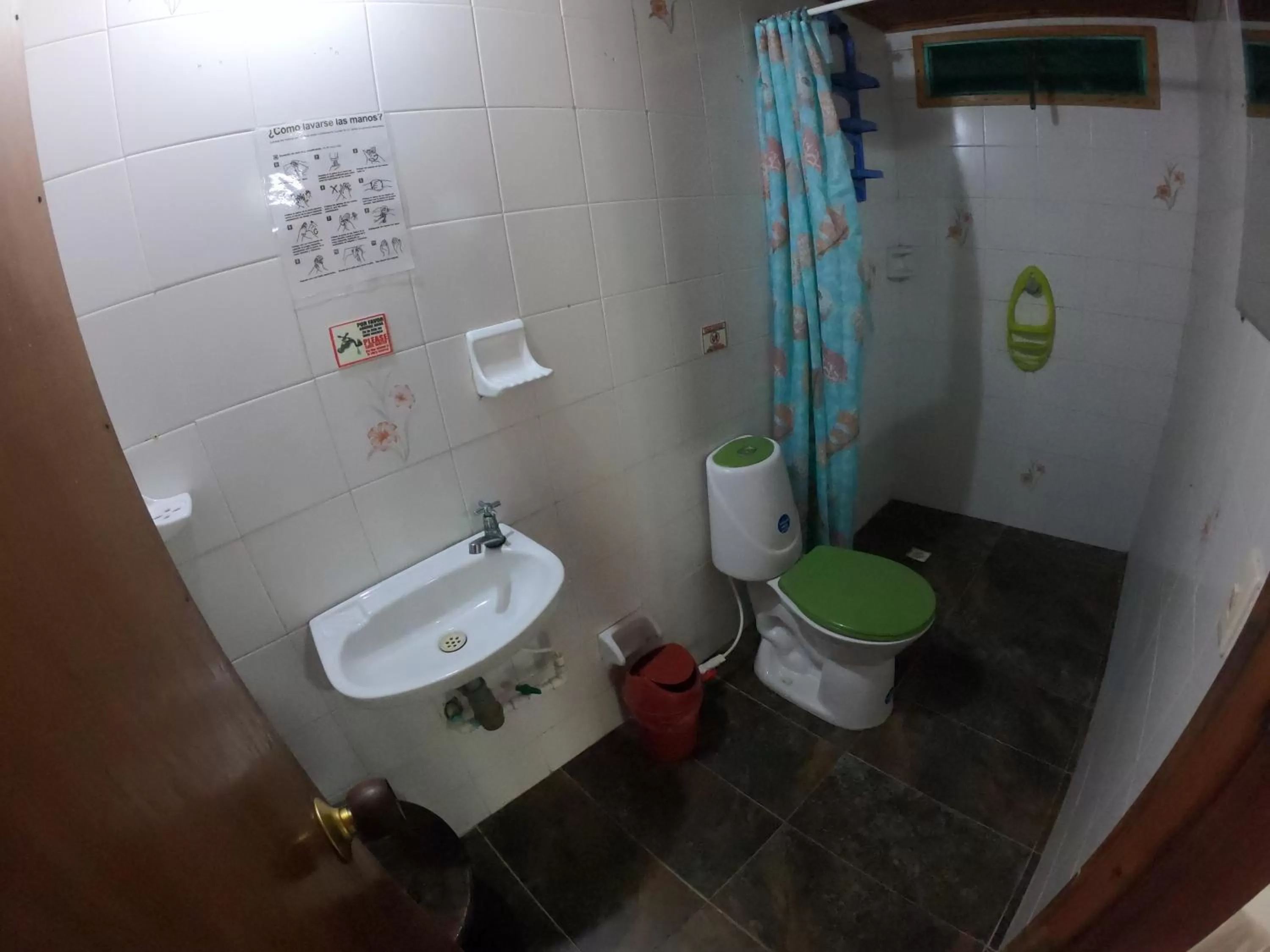 Bathroom in The Rock House Eco