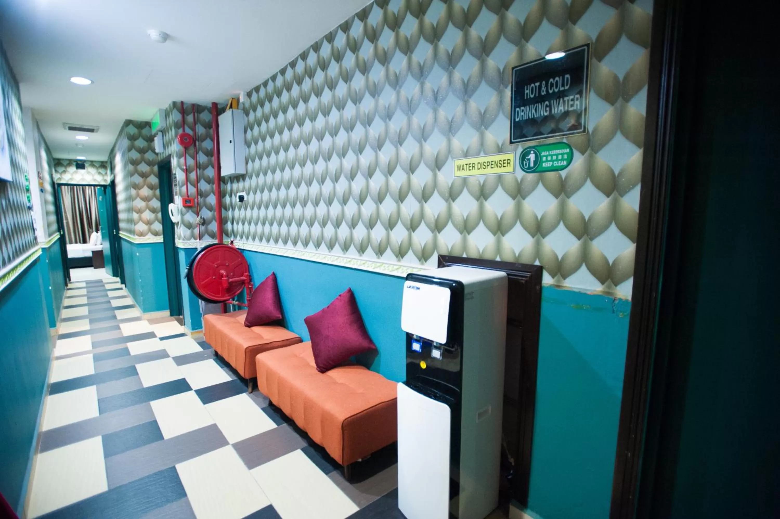 Decorative detail in DJ Citi Point Hotel