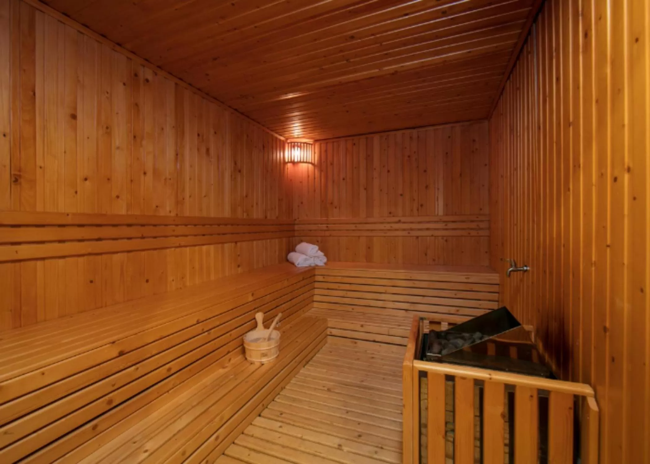 Steam room in Swiss-Belresort Tuyen Lam