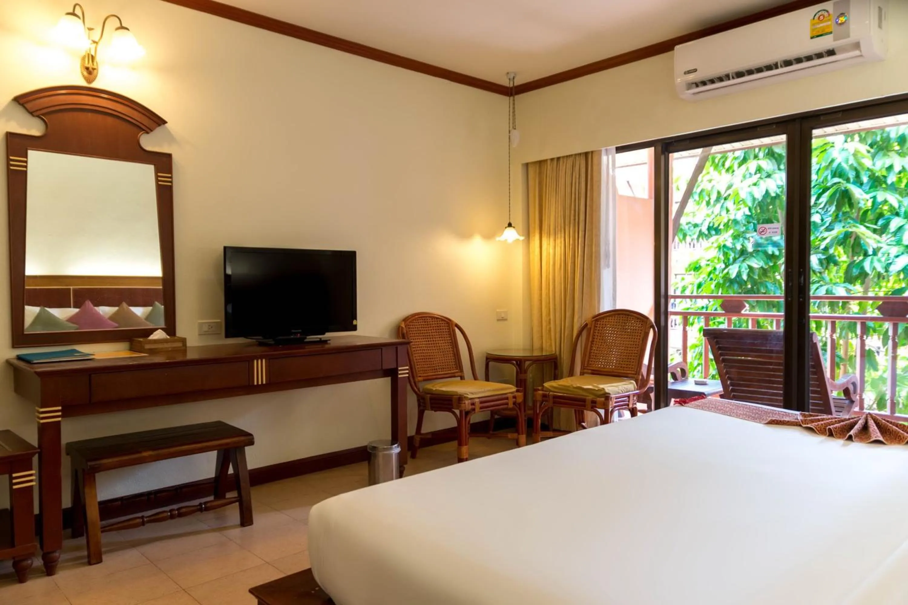 Bed in Lanta Casuarina Beach Resort - SHA Plus