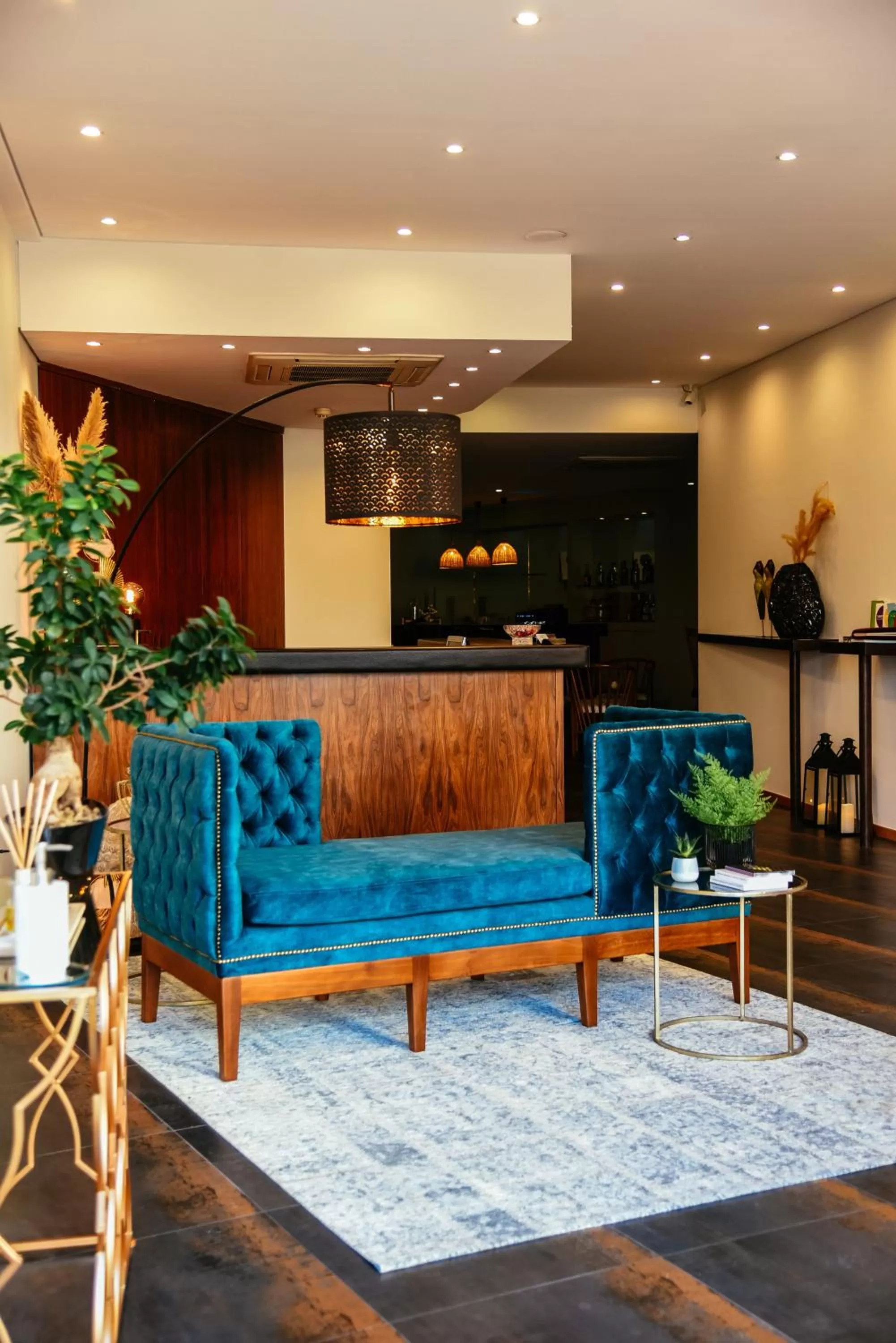 Lobby or reception in Santo Thyrso Hotel