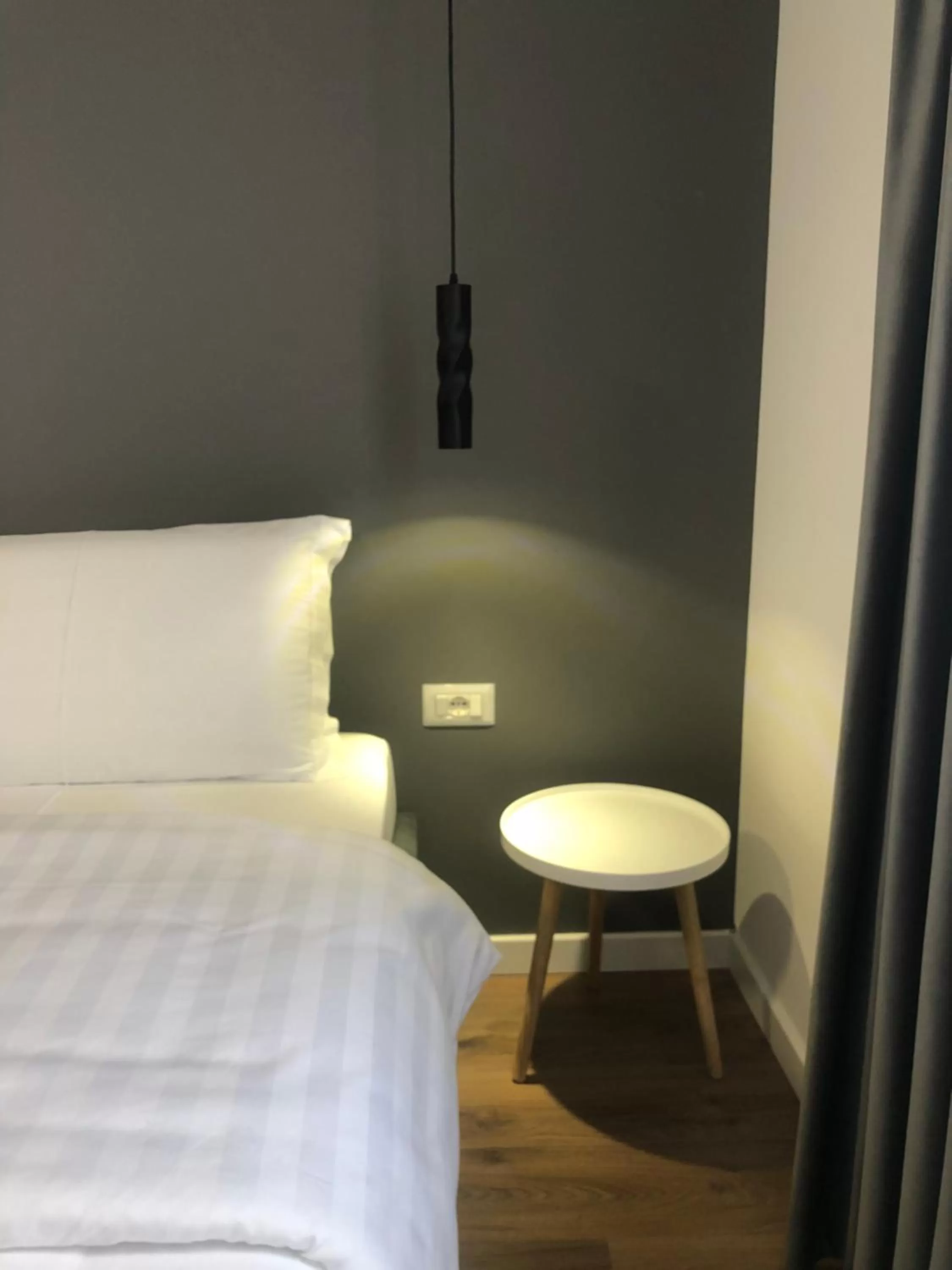 Bed in Grand Hotel Pogradec