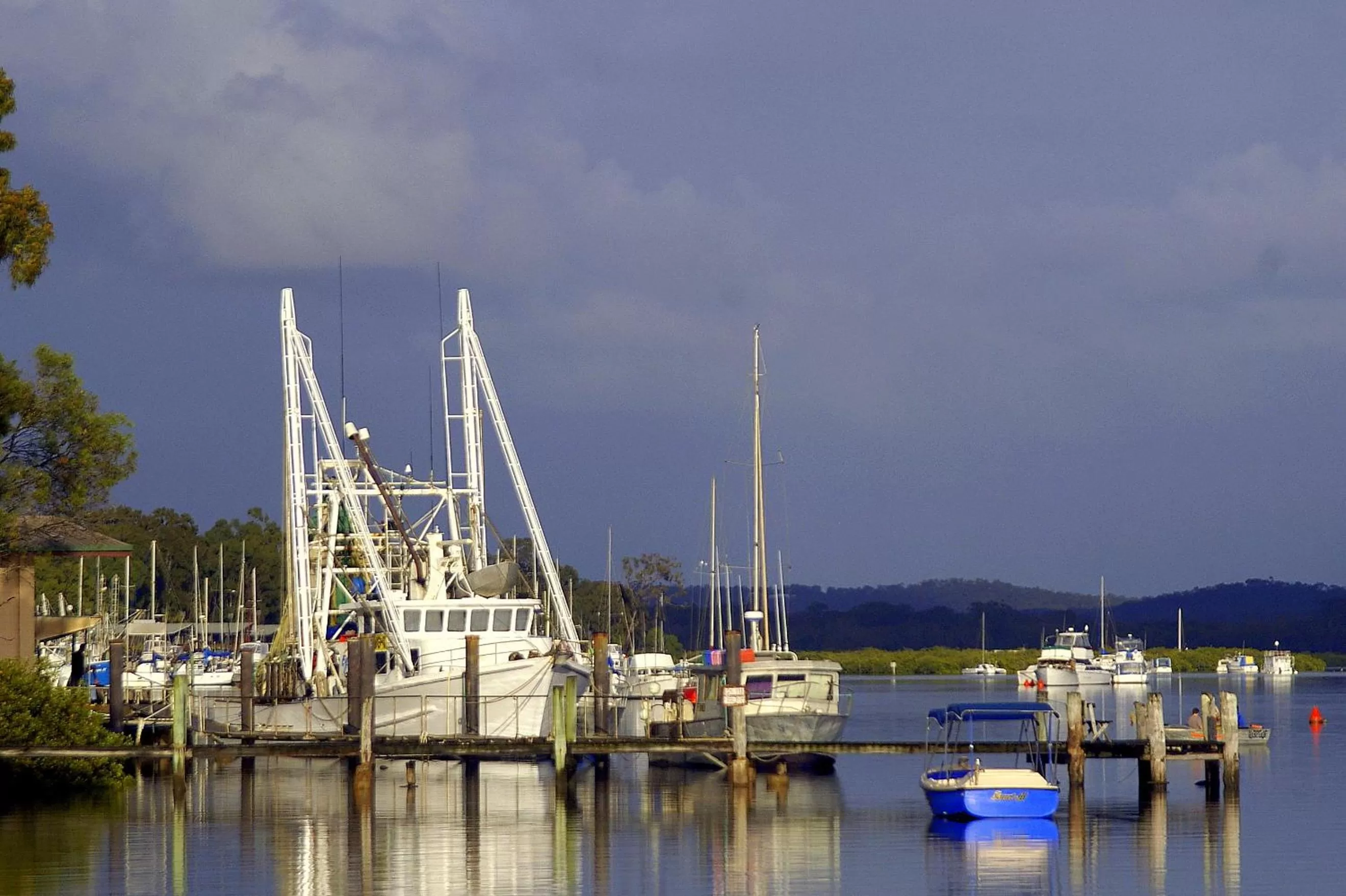Day in Tin Can Bay's Sleepy Lagoon Motel