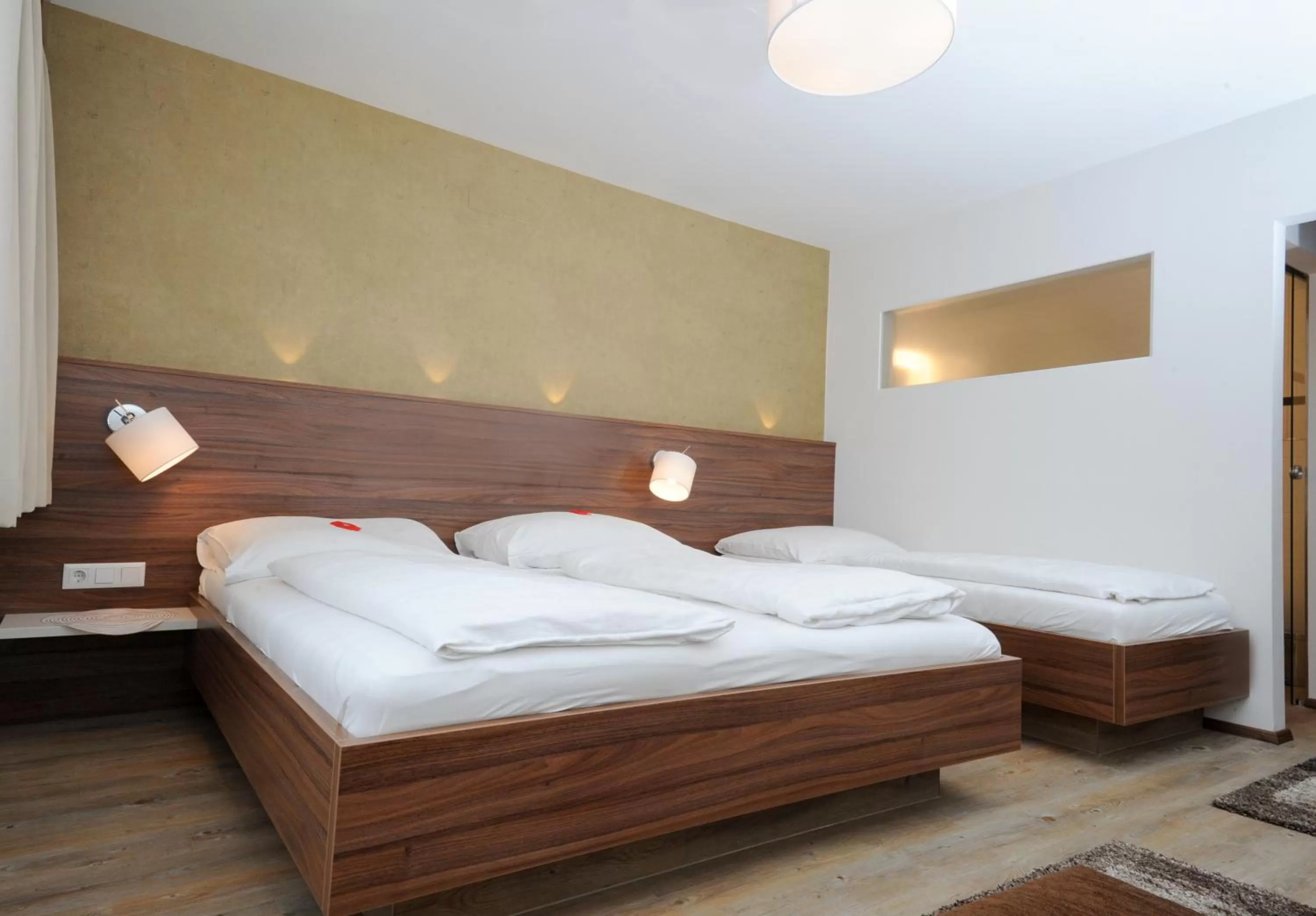 Photo of the whole room, Bed in Hotel Restaurant Wallner I contactless check-in