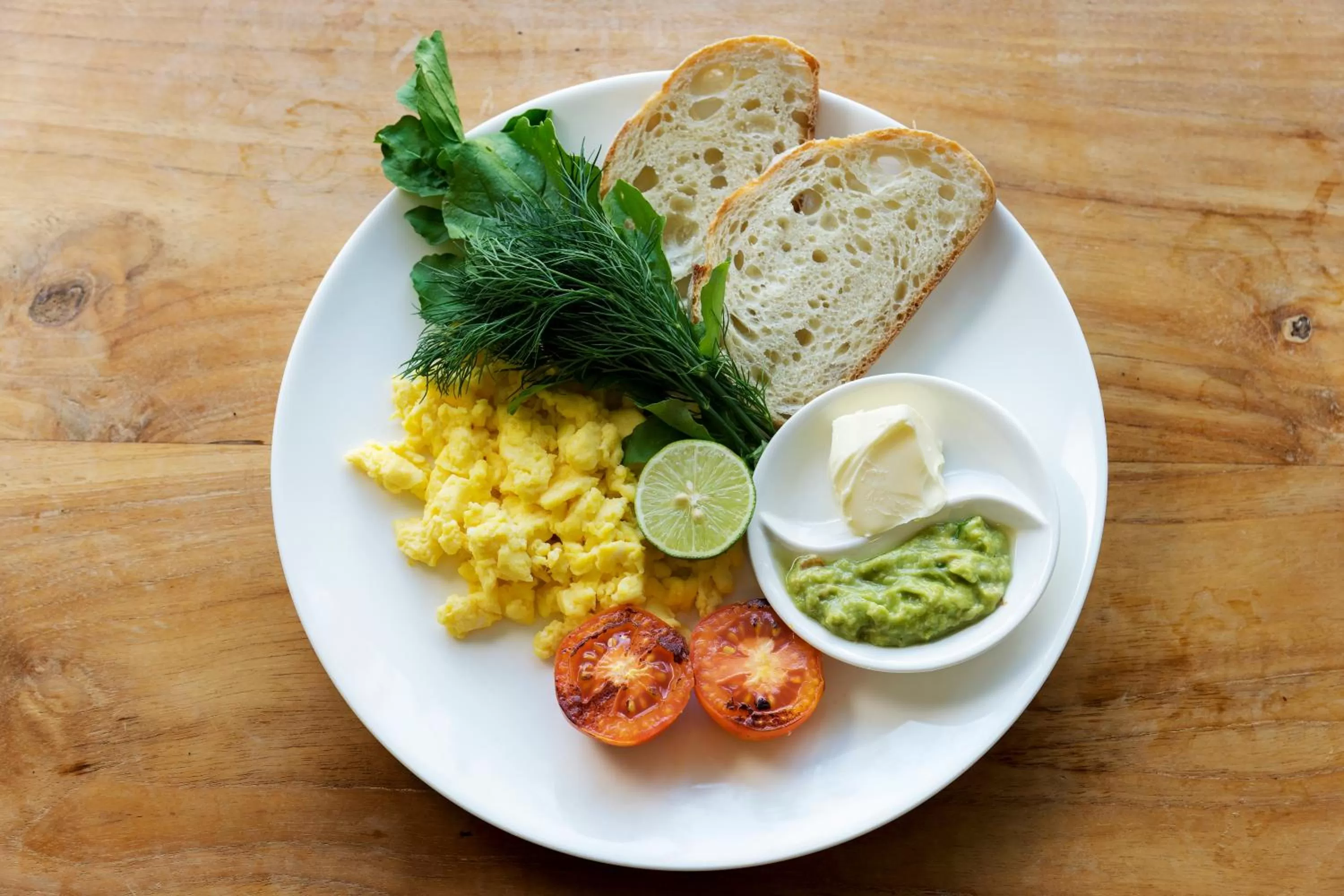 American breakfast in Athaya Ubud