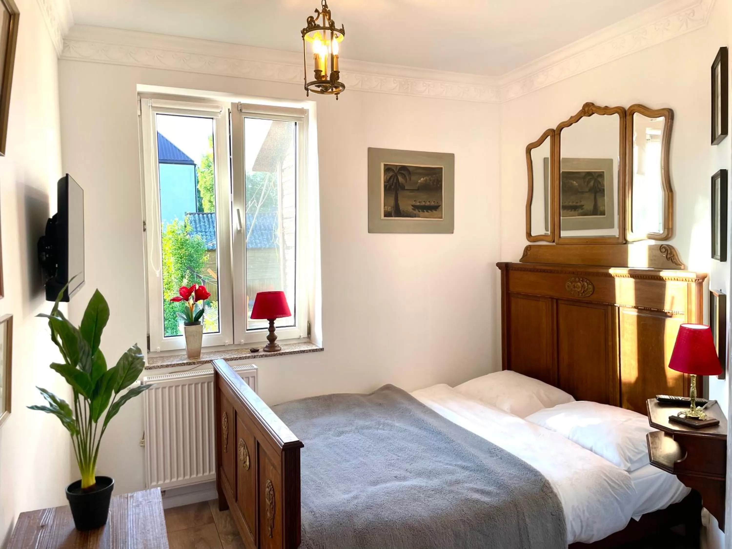 Bed in CHATA OTWARTYCH OKIENNIC Pokoje Gościnne